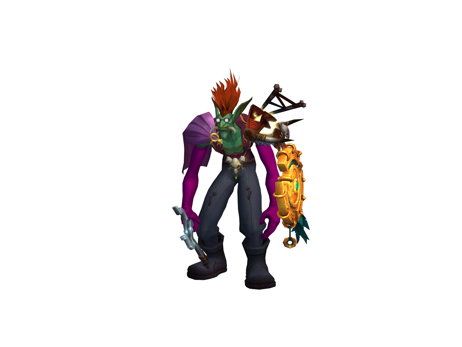 Slumpinator 3D character render