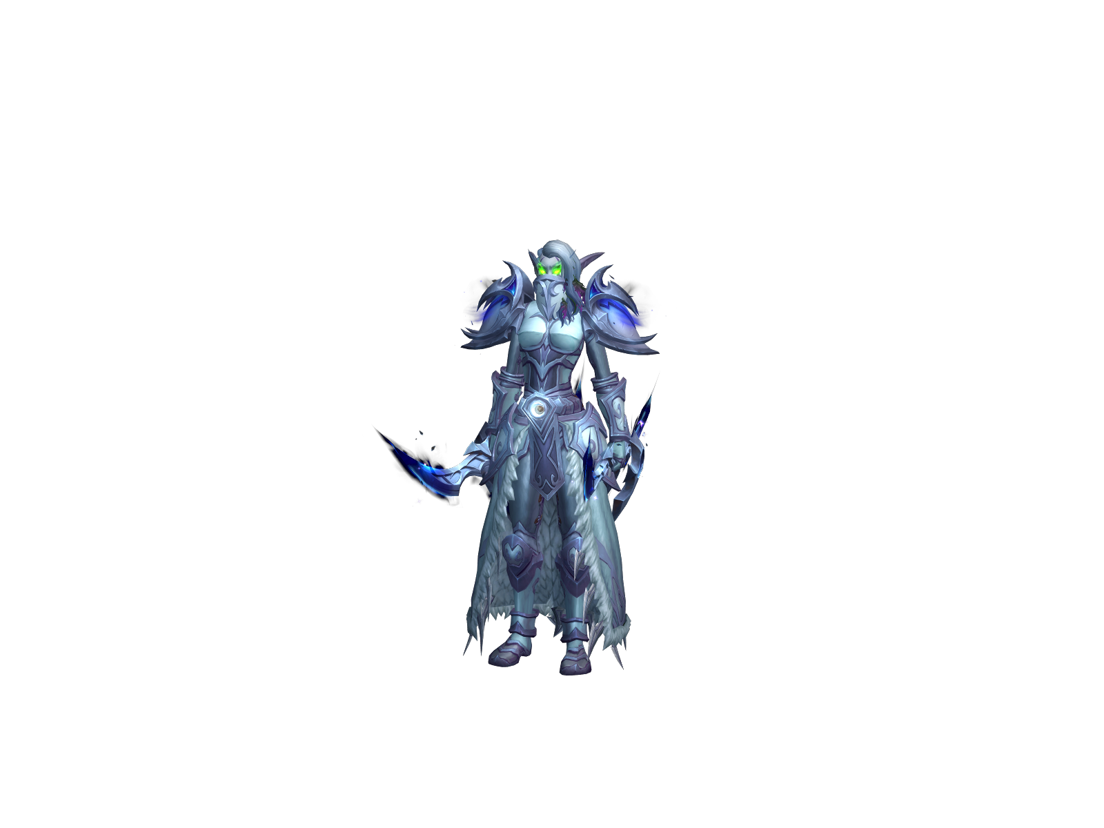Purrnara 3D character render