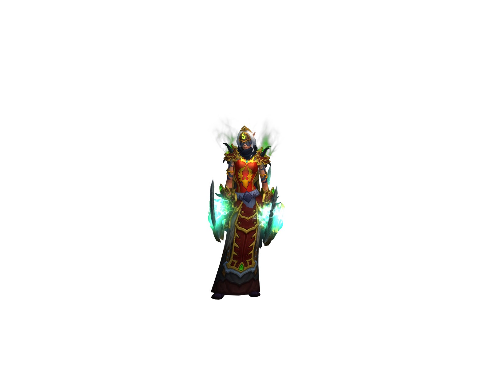 Qïyana 3D character render