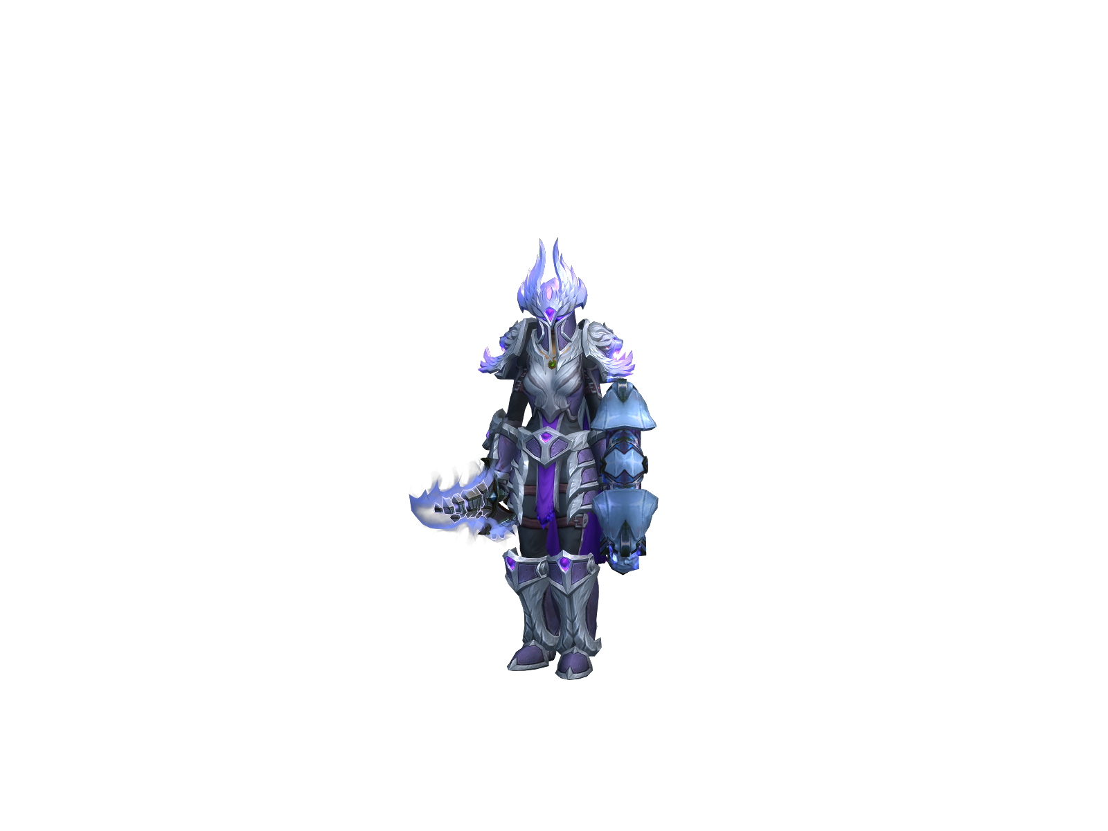 Dáicrow 3D character render