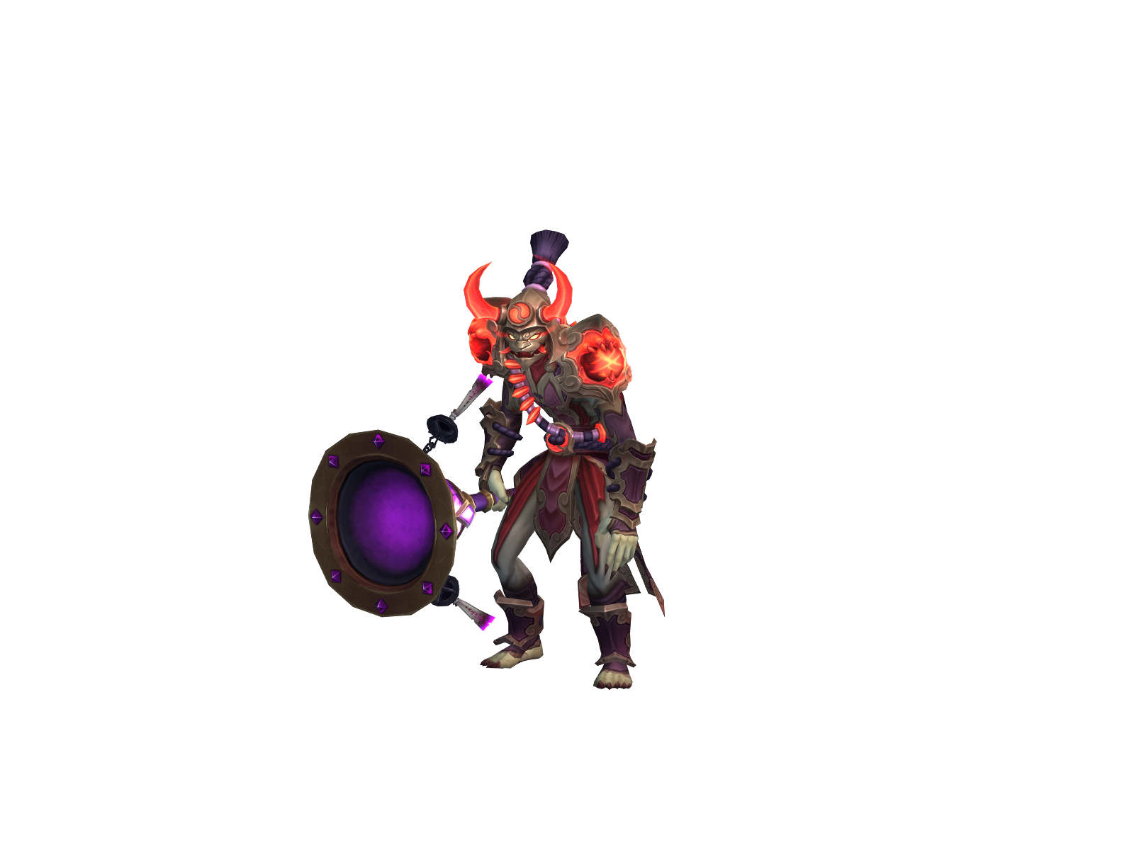 Monkvim 3D character render