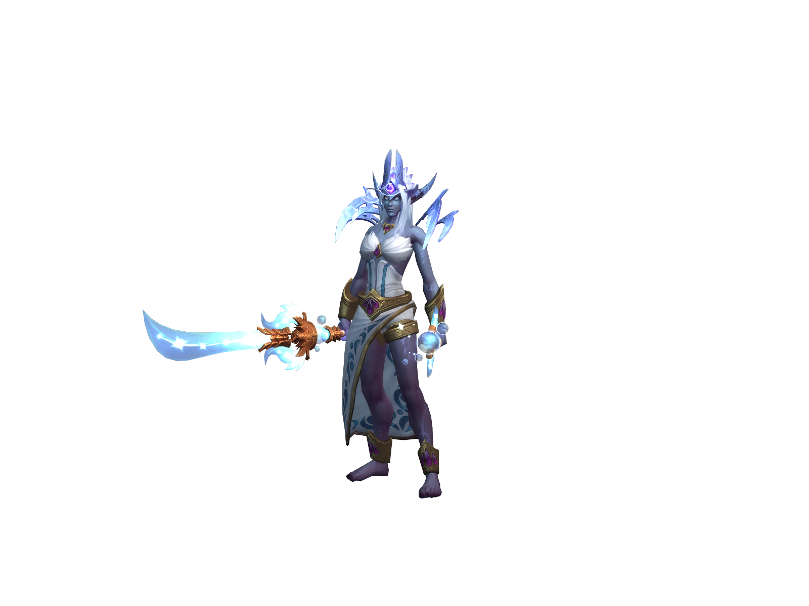 Aquariusrain 3D character render