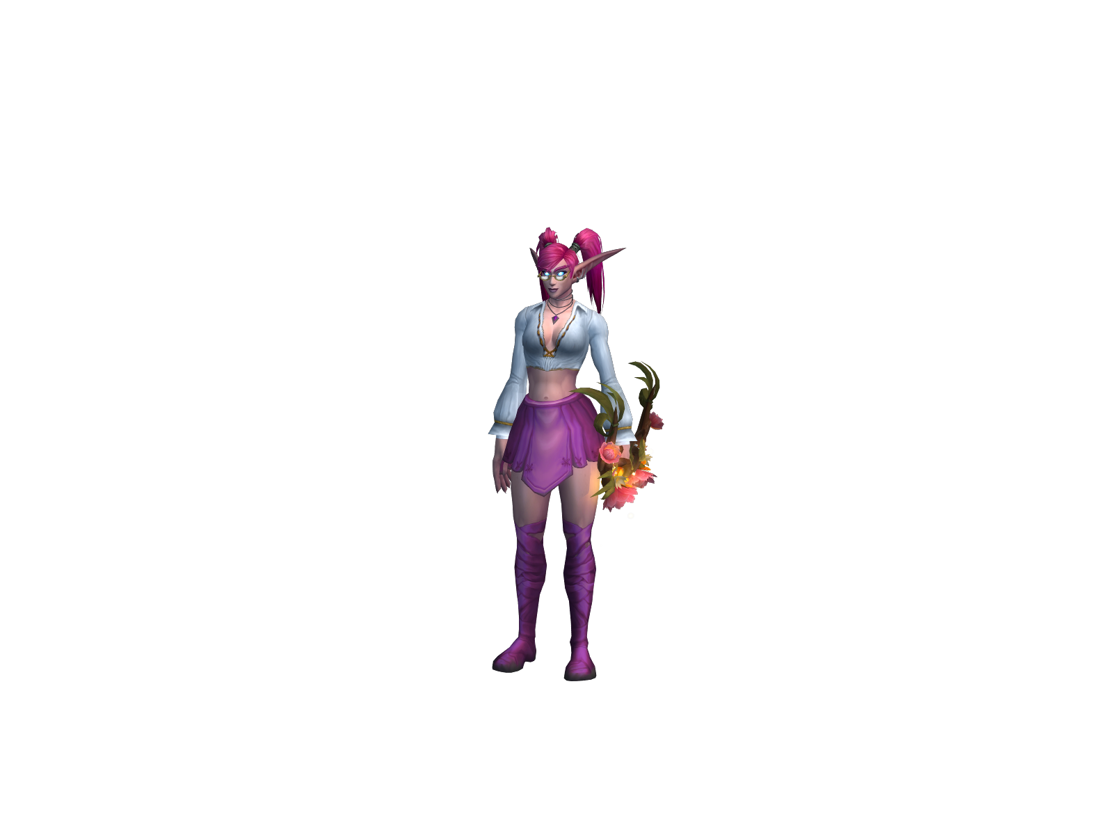 Firing 3D character render