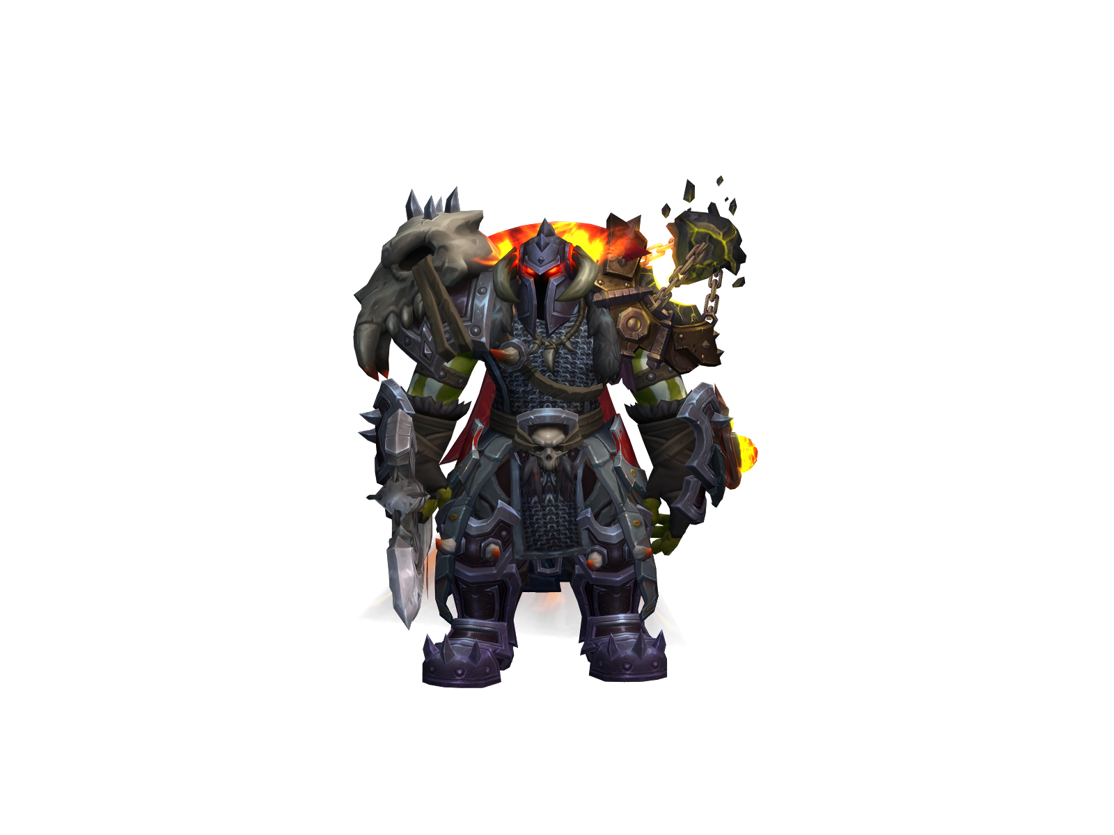 Marbrakka 3D character render