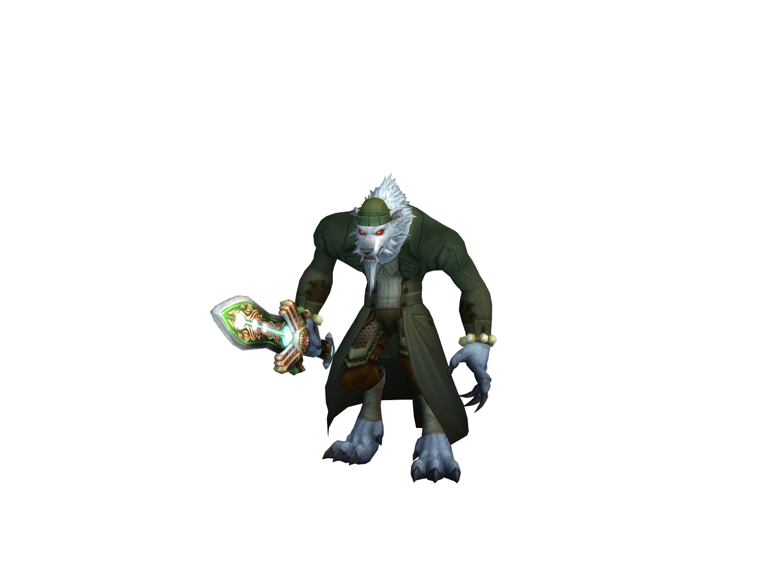 Zerothewolf 3D character render