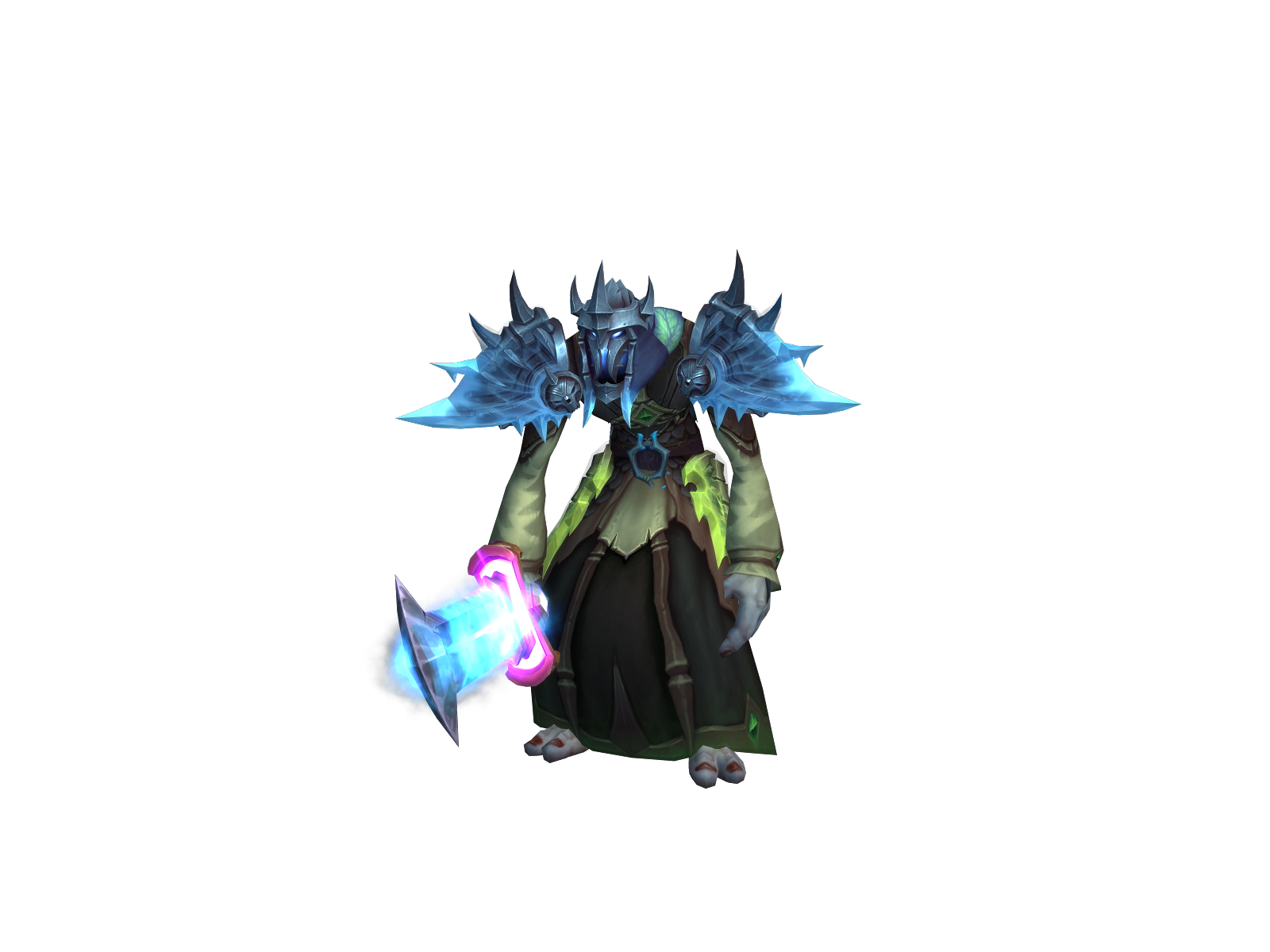Drøüght 3D character render