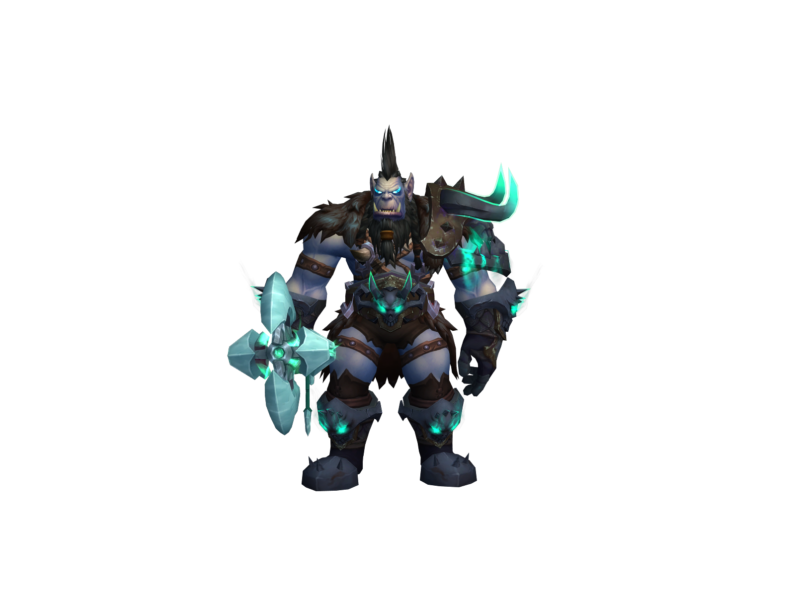 Skourrge 3D character render