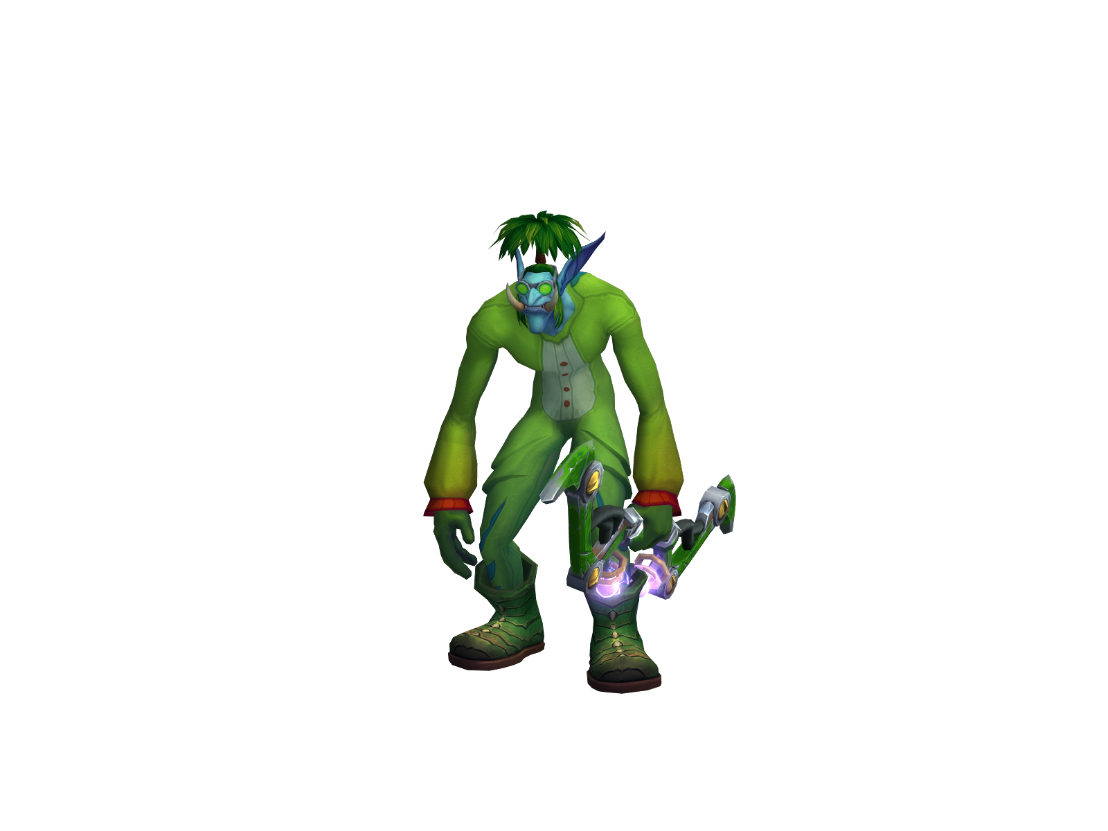 Derekscrow 3D character render