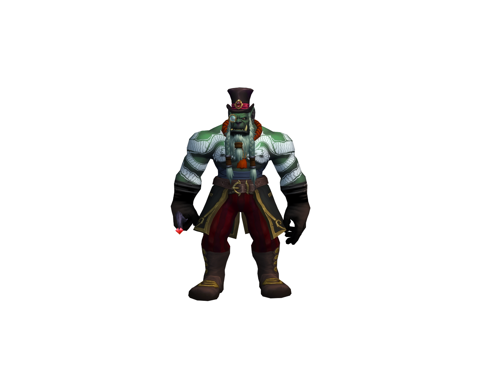 Gorillakick 3D character render