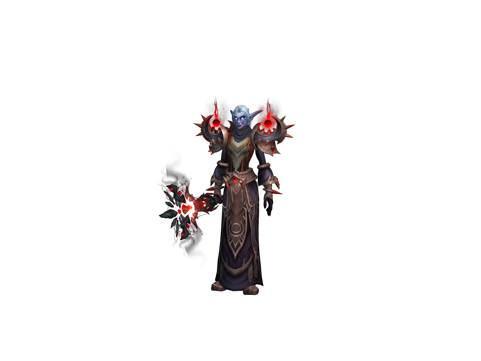 Precognize 3D character render