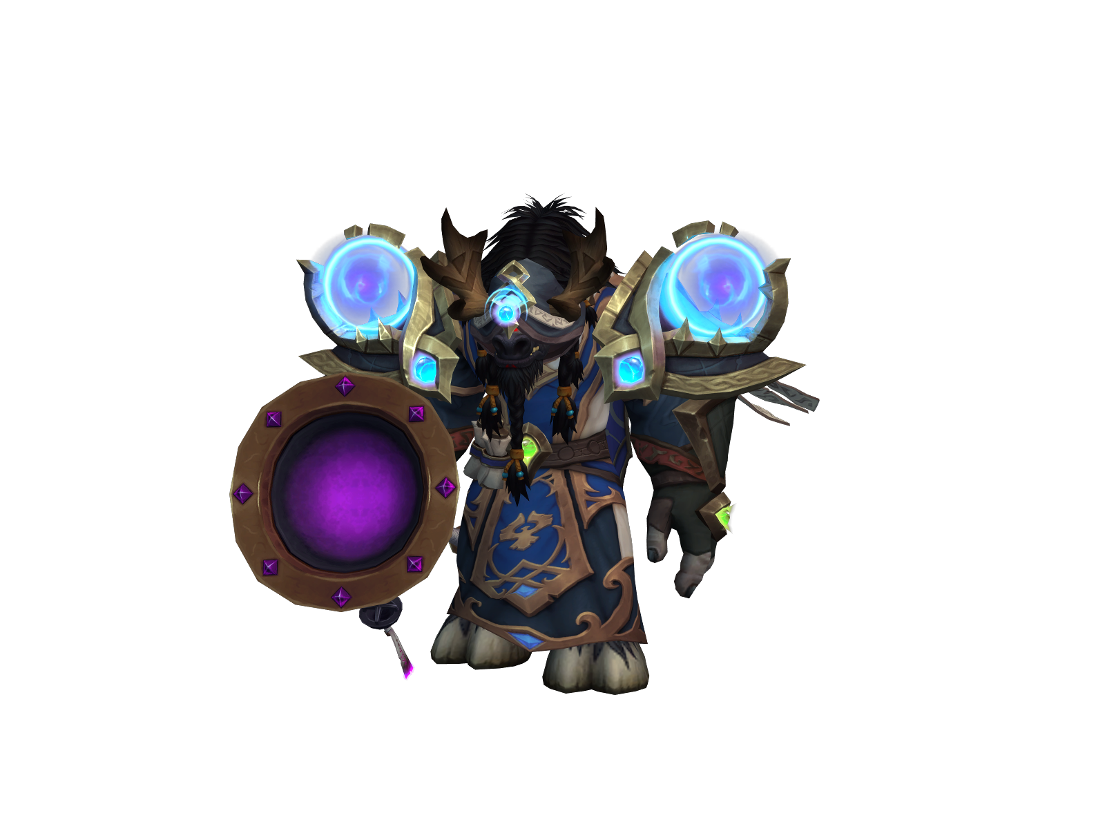 Zså 3D character render