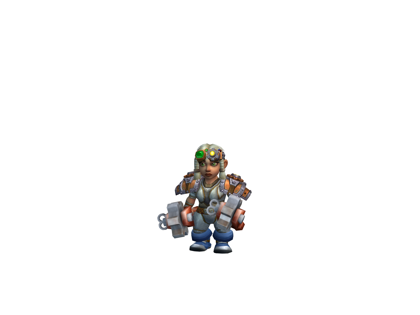 Parrymeta 3D character render