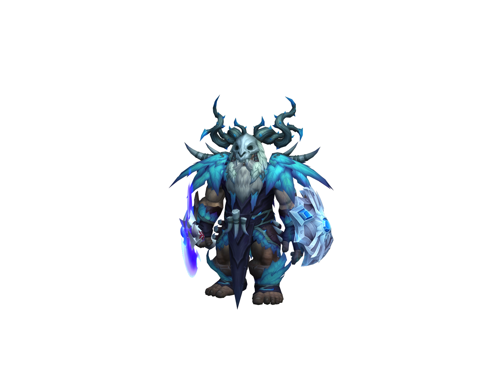 Evenski 3D character render