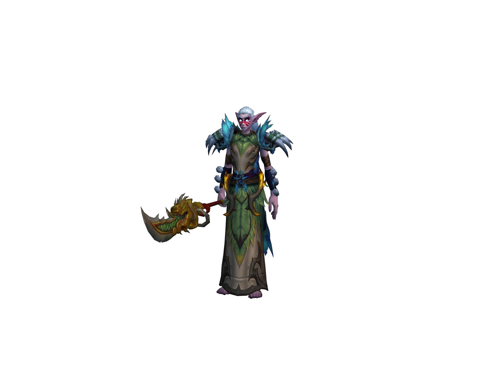 Druodok 3D character render