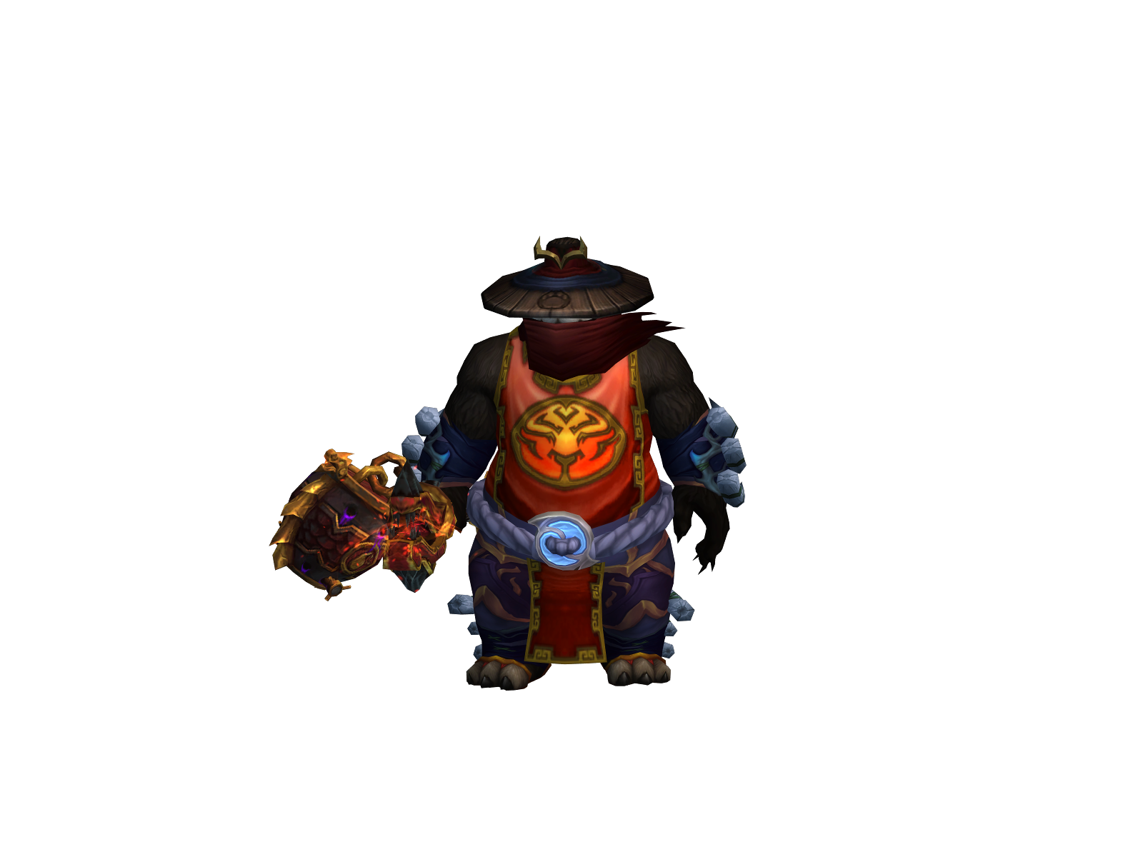 Leviathanus 3D character render