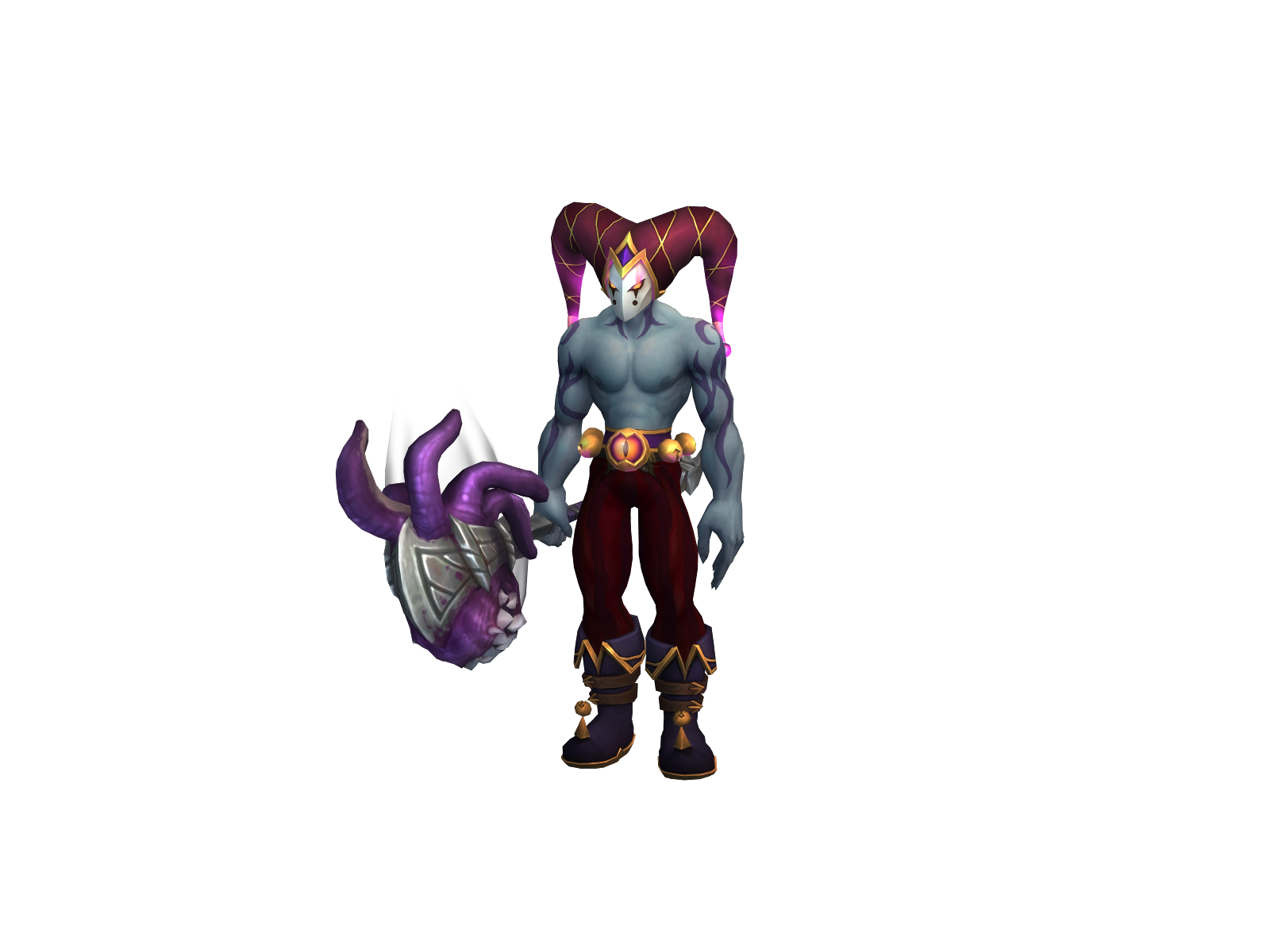 Clownenjoyer 3D character render
