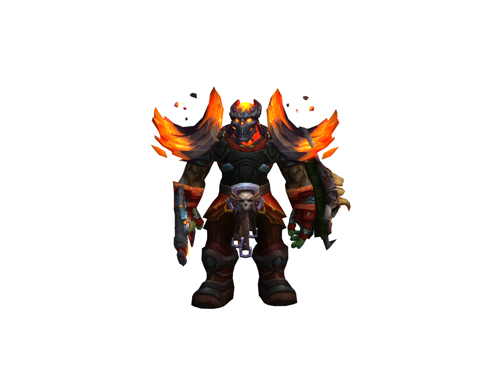 Brym 3D character render