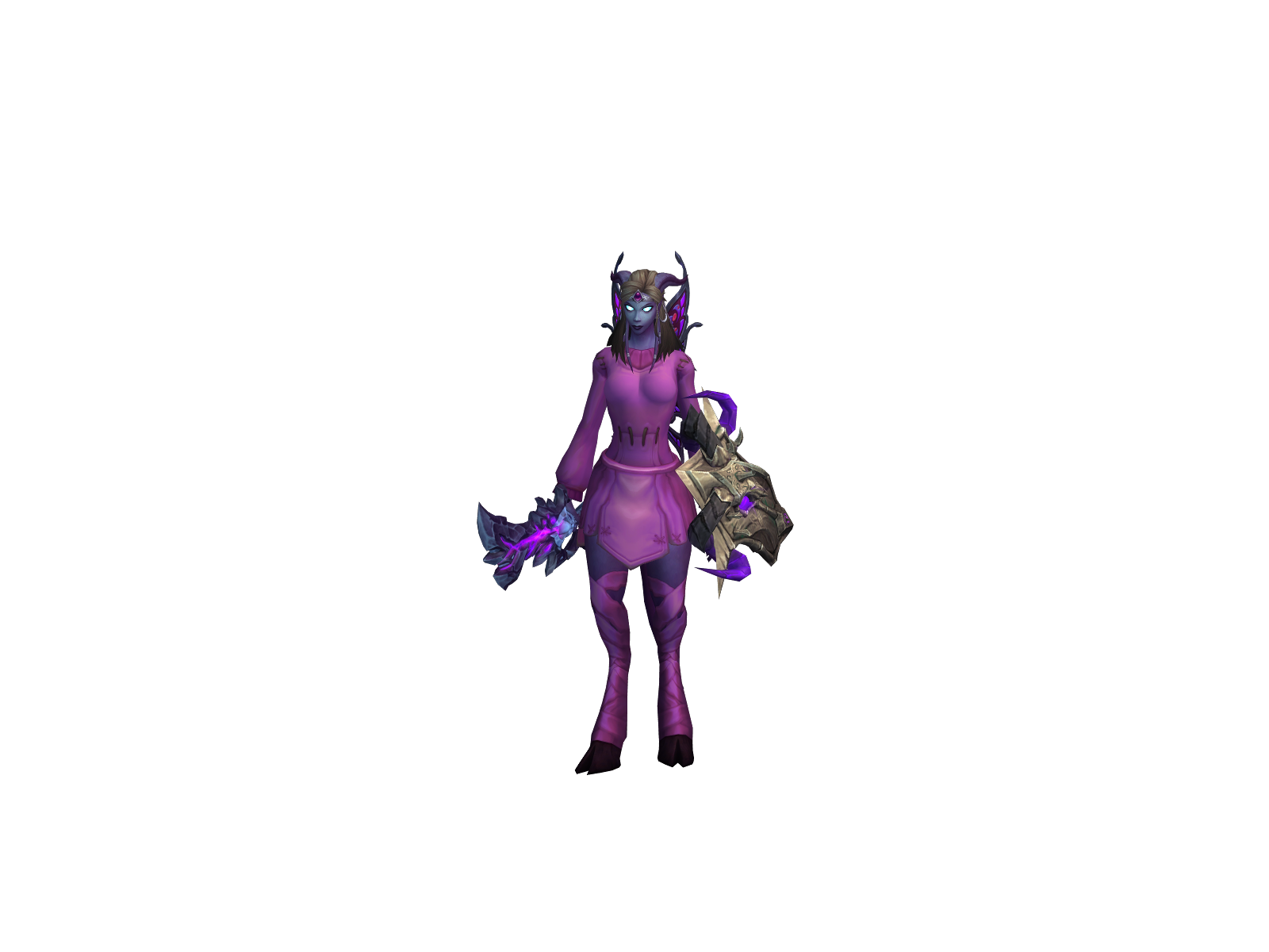 Solénne 3D character render