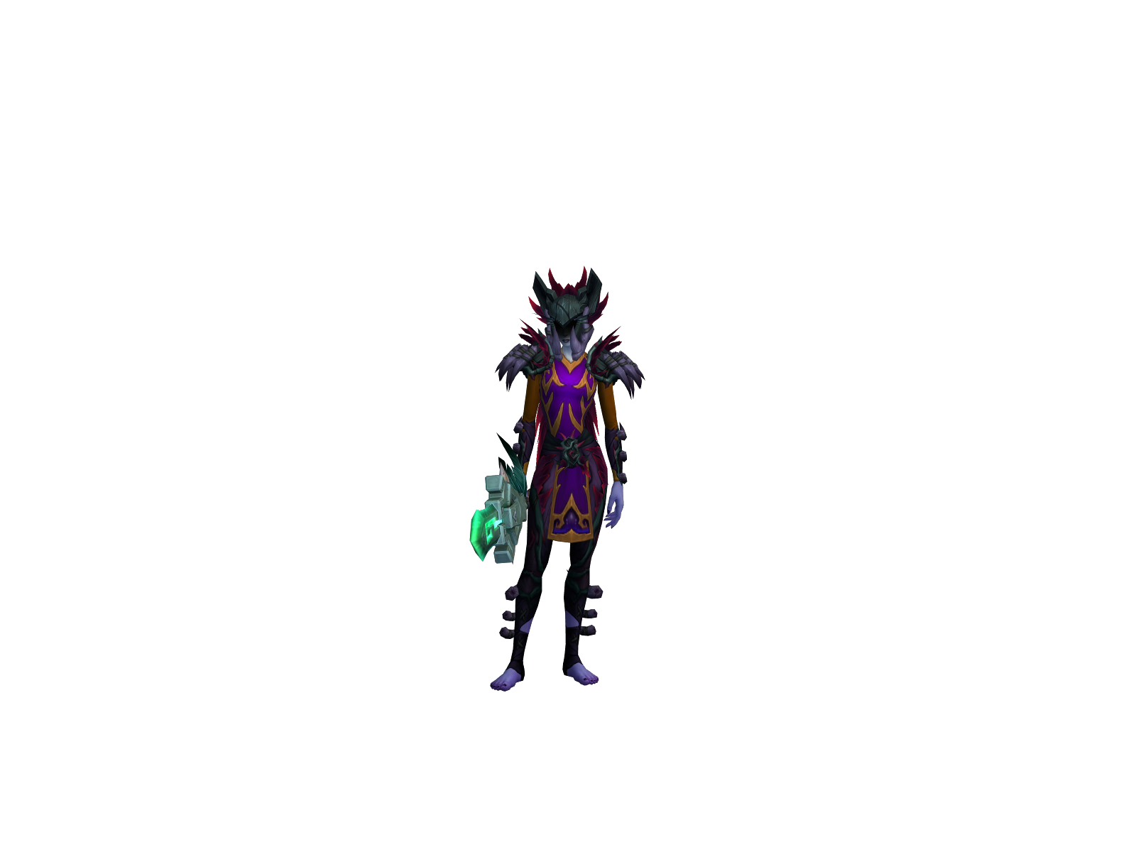 Xelima 3D character render