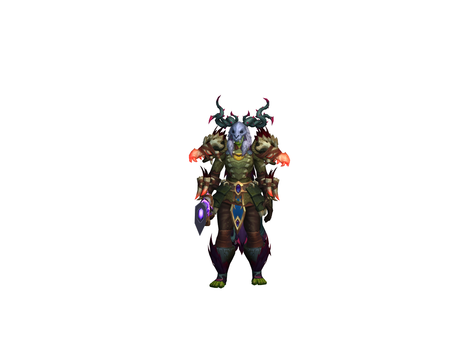 Shhkaka 3D character render