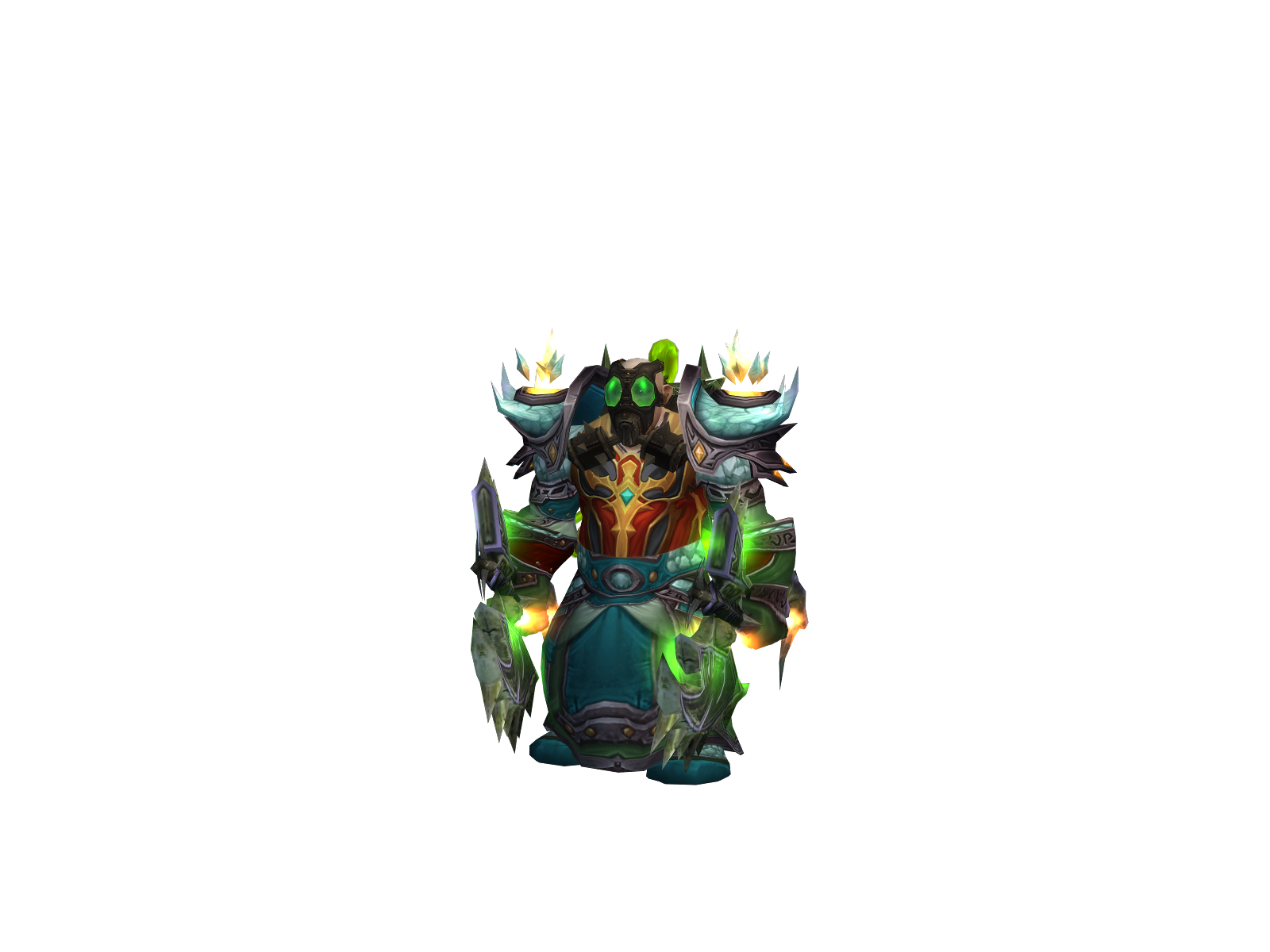 Hexbag 3D character render