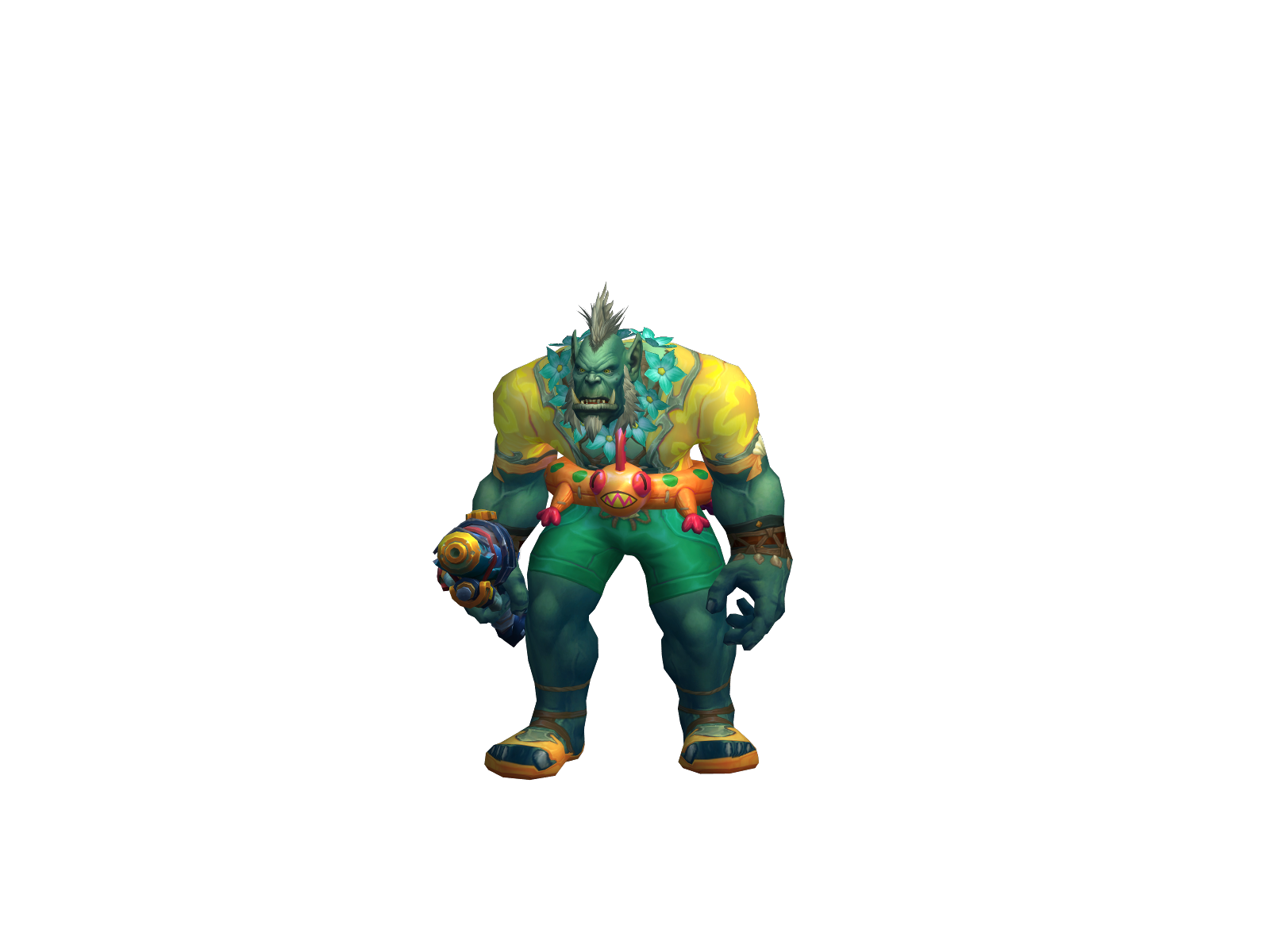 Murkya 3D character render
