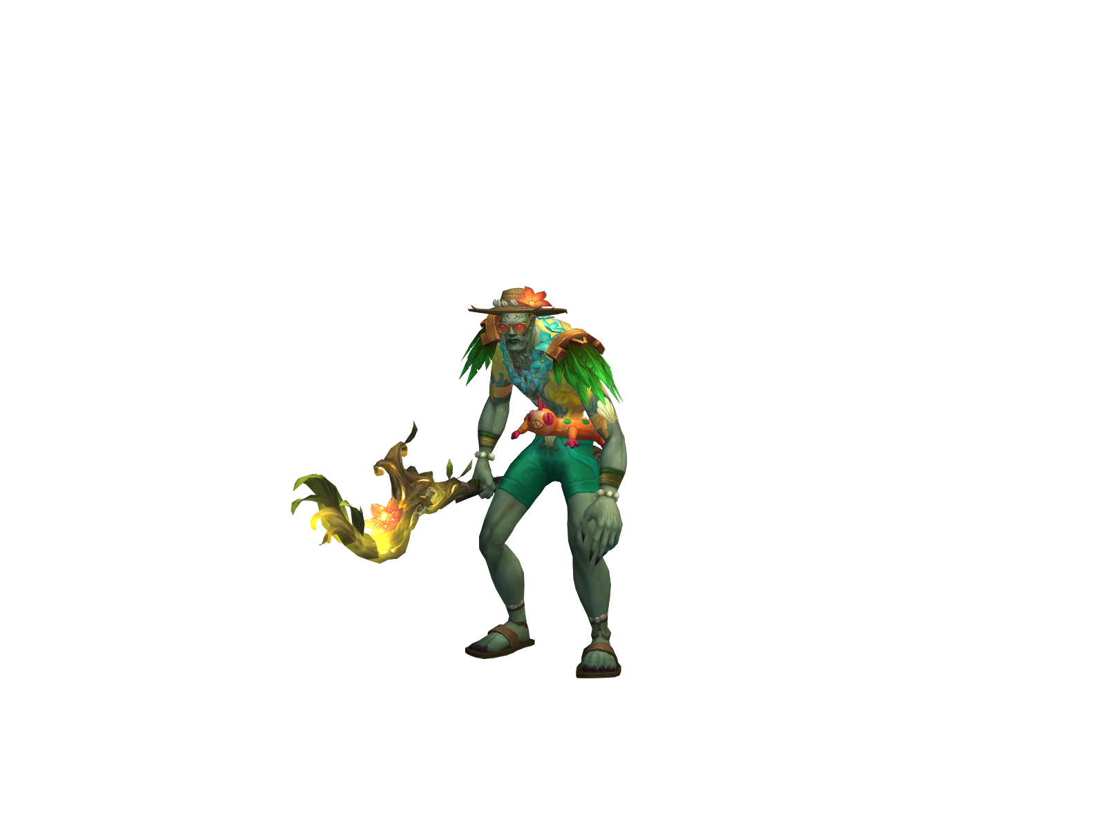 Chewey 3D character render