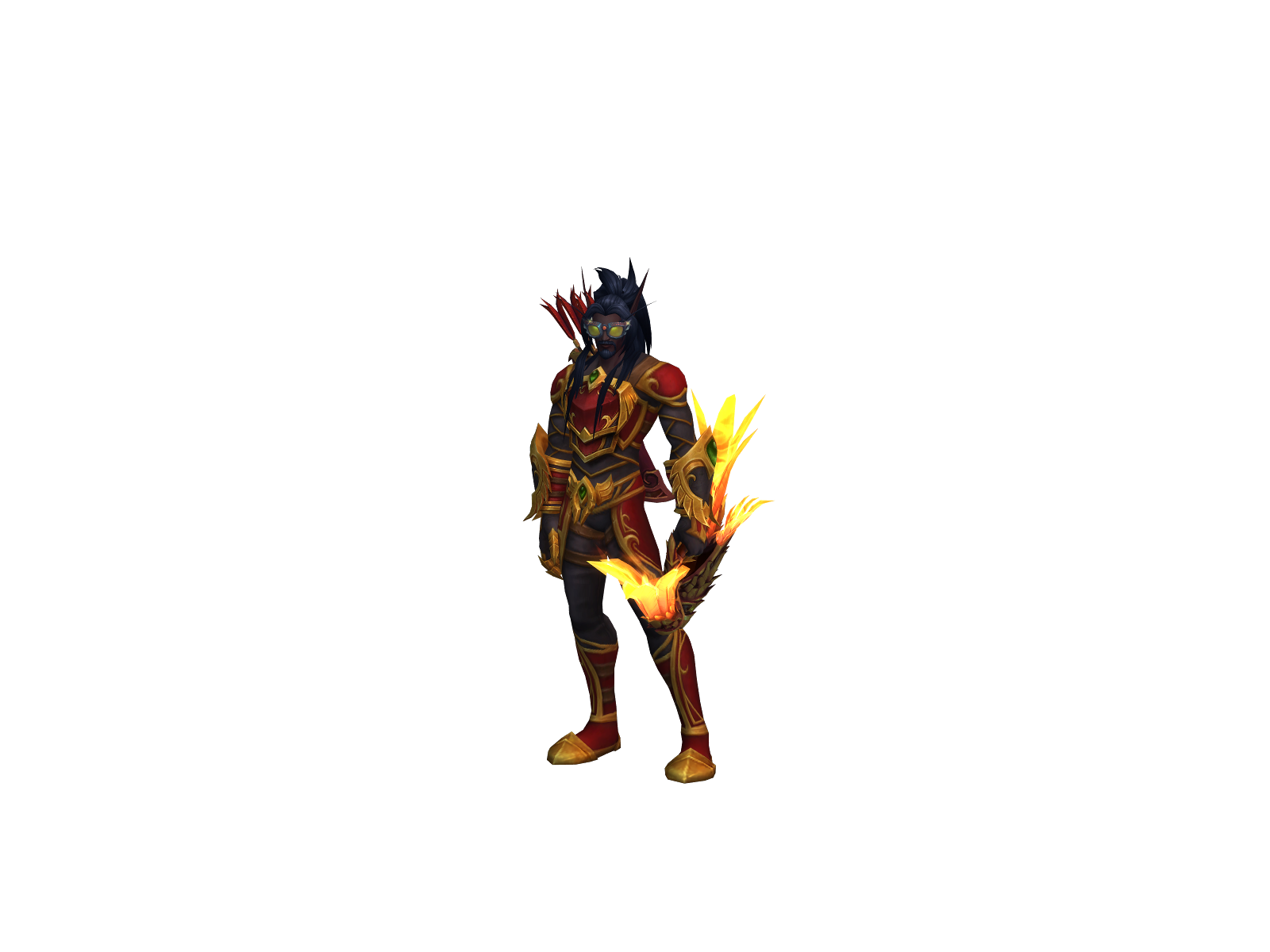Blkhawkeye 3D character render