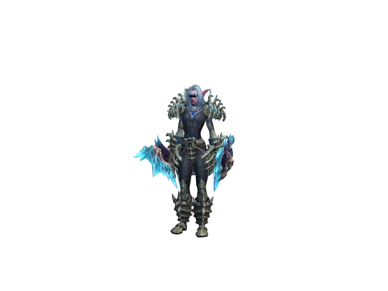 Nedalithiax 3D character render