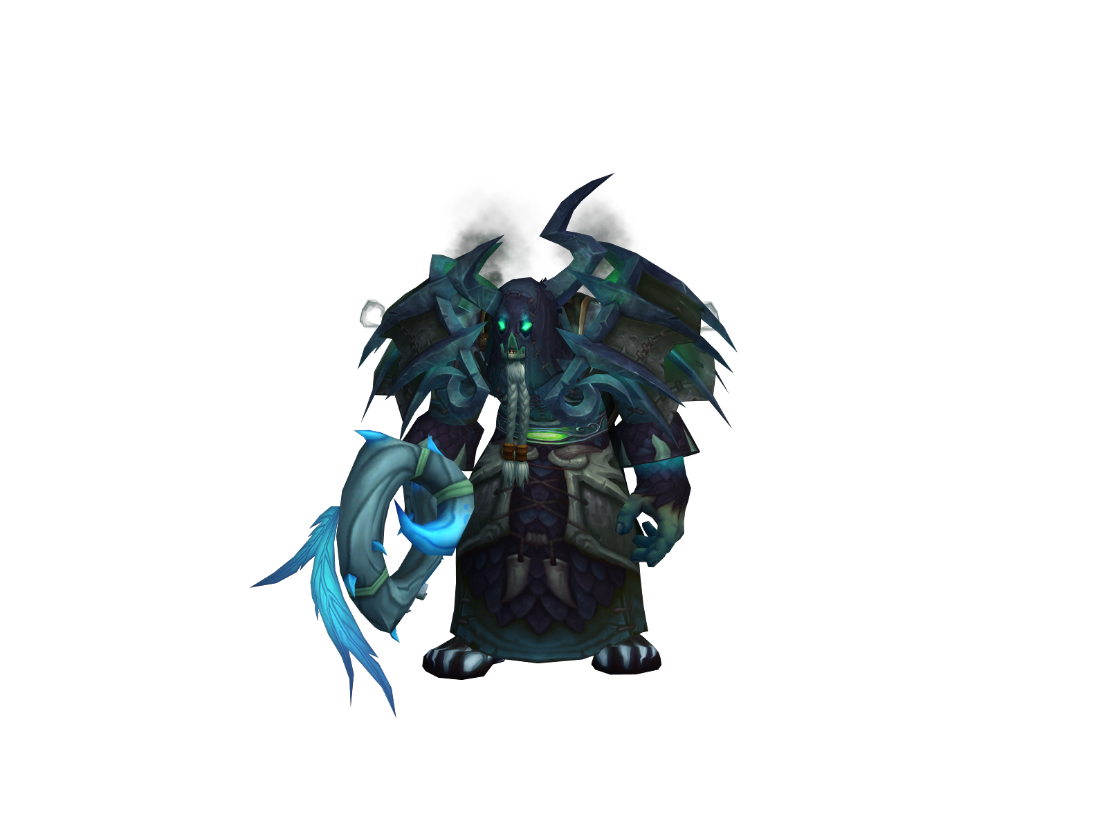 Shorax 3D character render