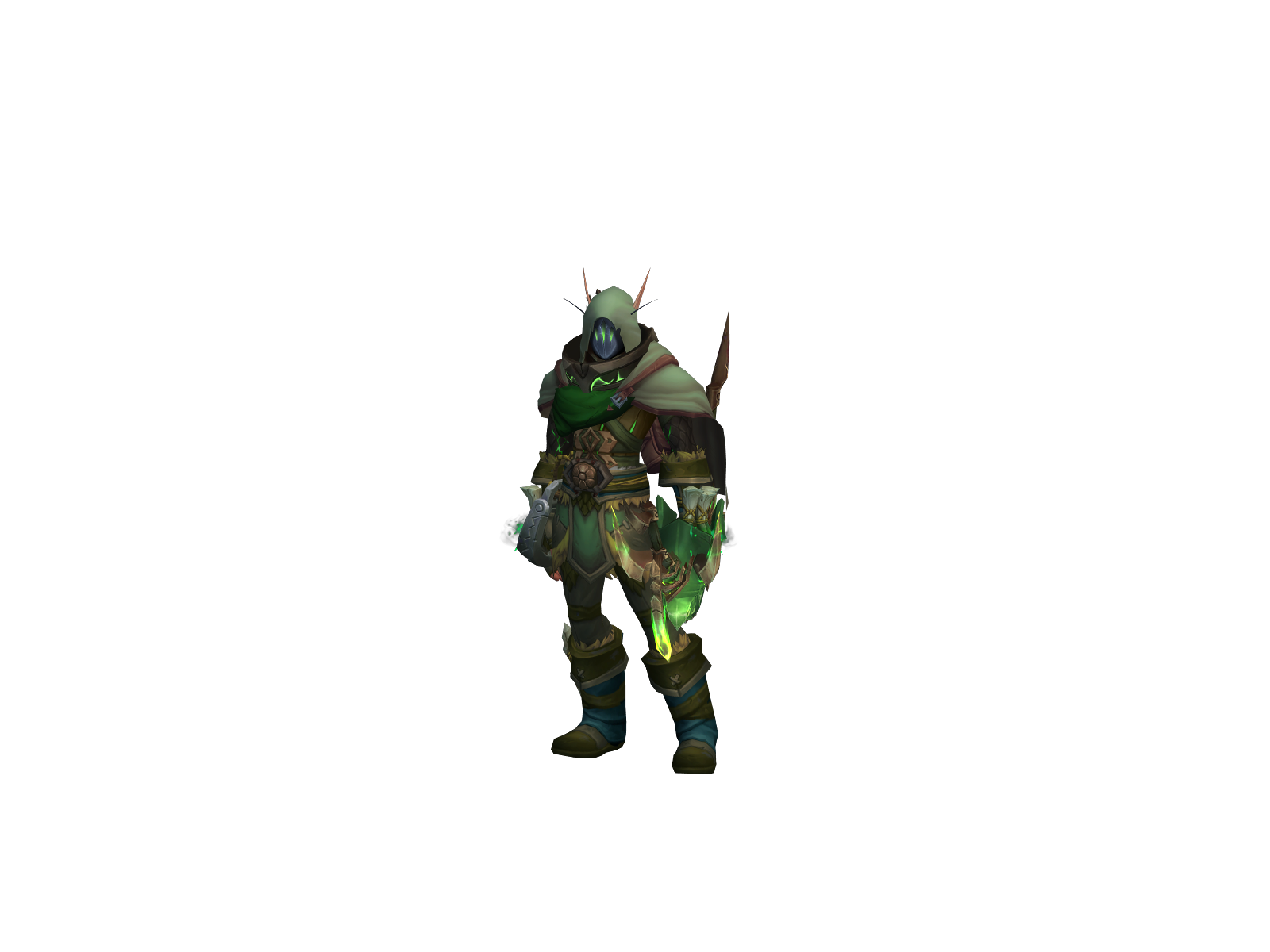 Loneshot 3D character render