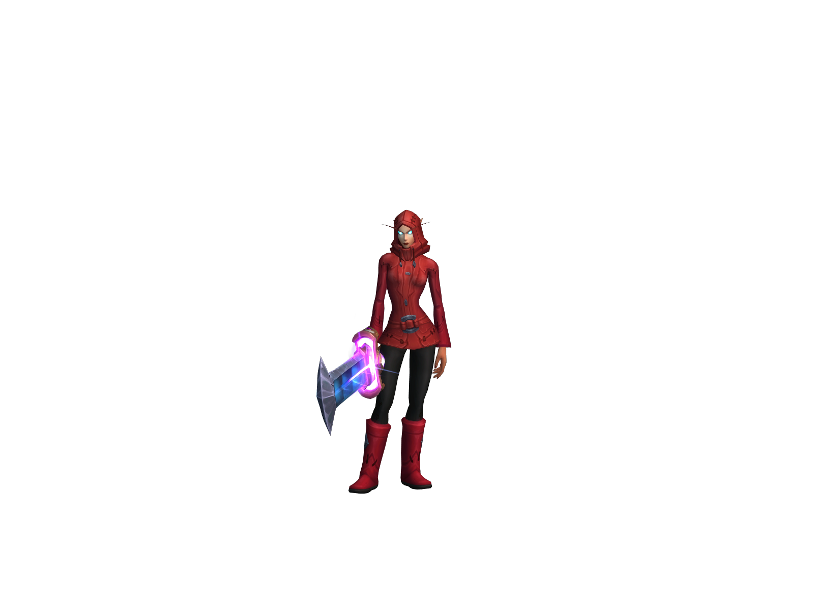 Aldus 3D character render