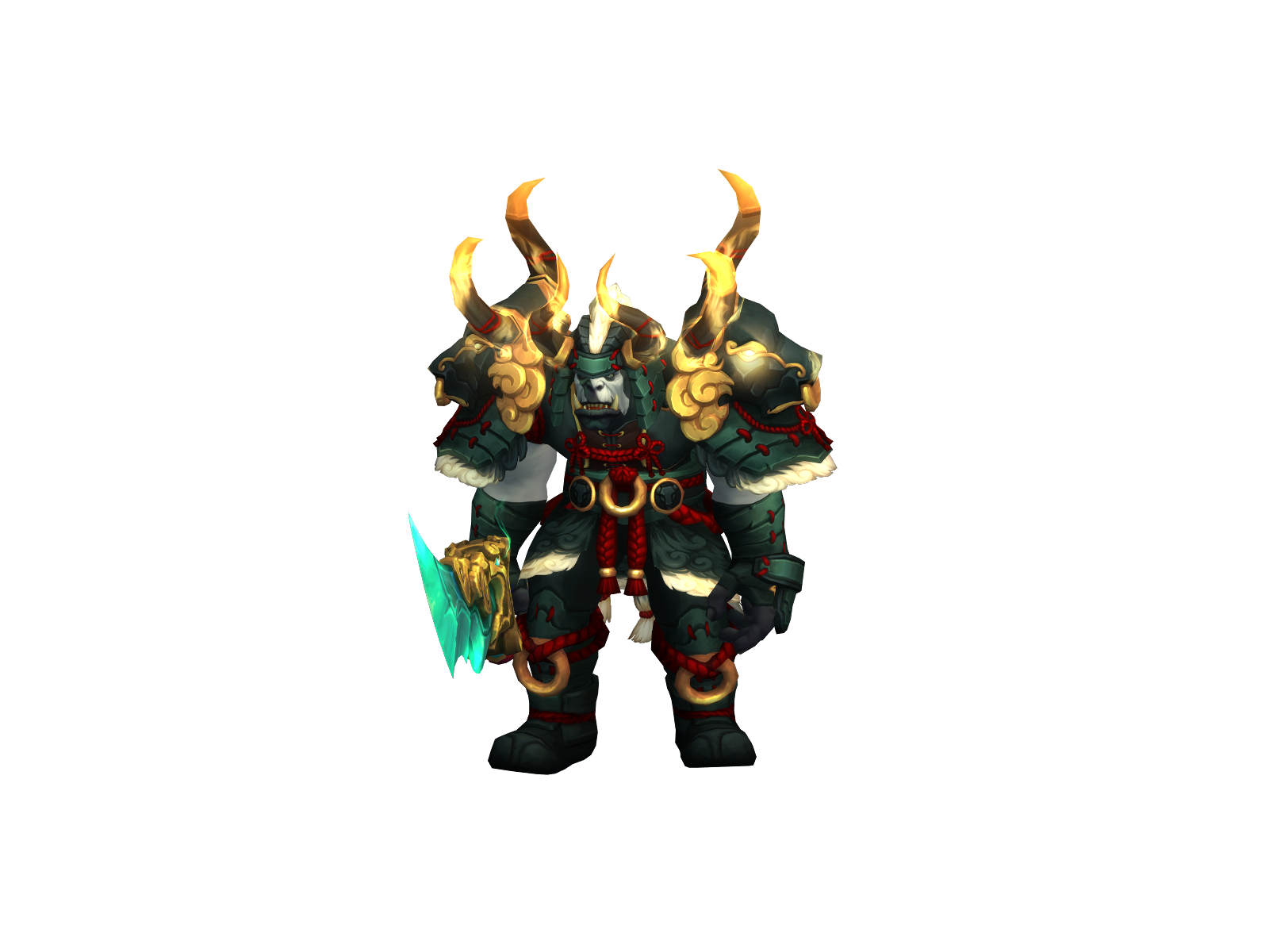 Orcmix 3D character render