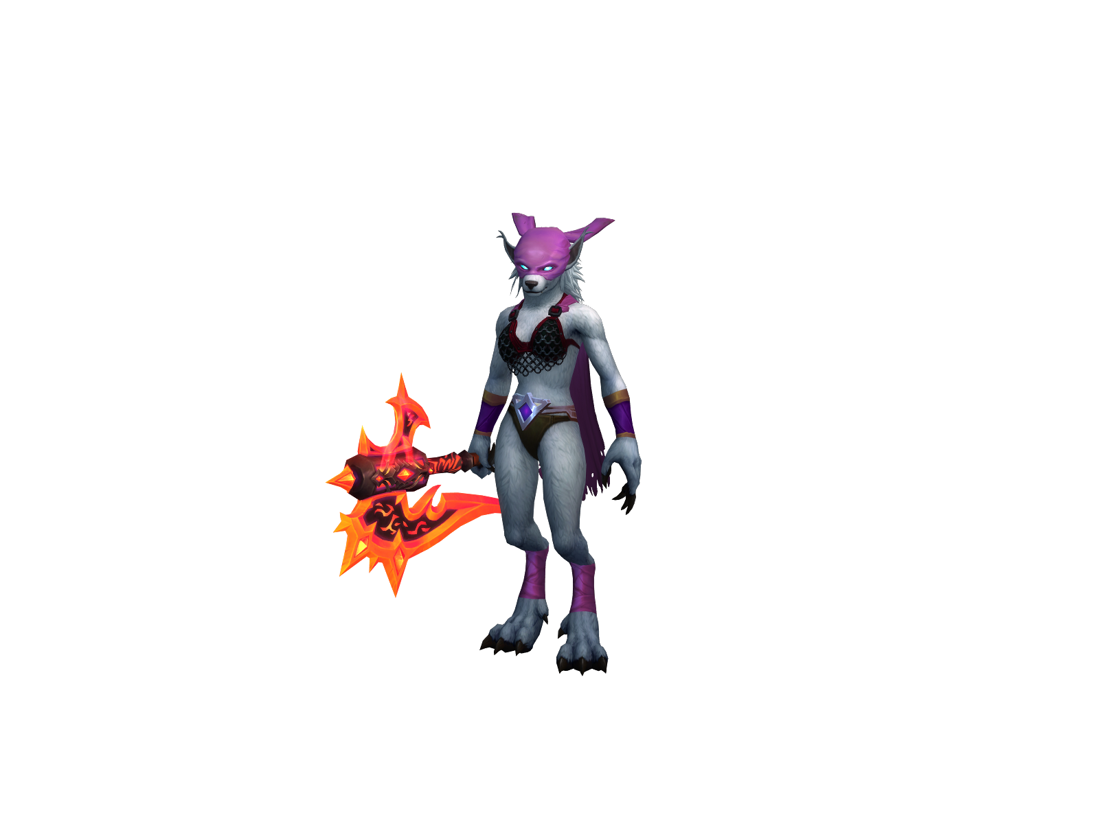 Dkings 3D character render