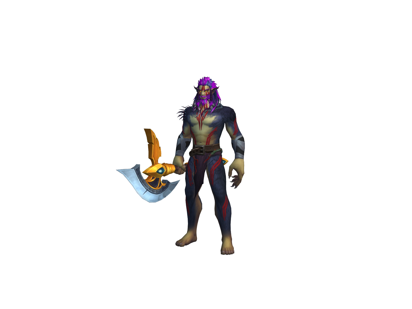 Discomav 3D character render