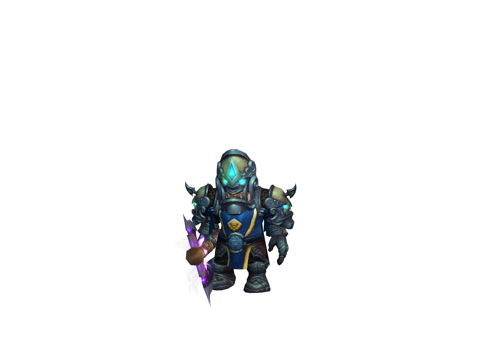 Cuthuzu 3D character render