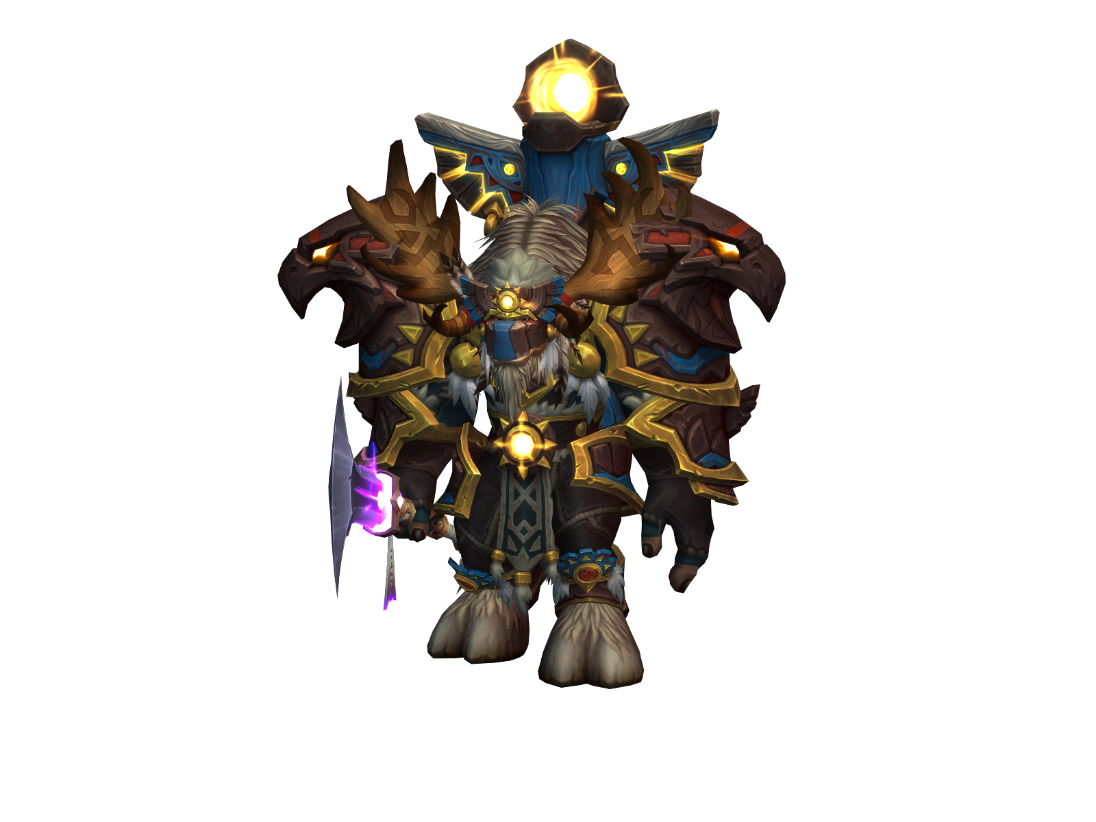 Ângus 3D character render