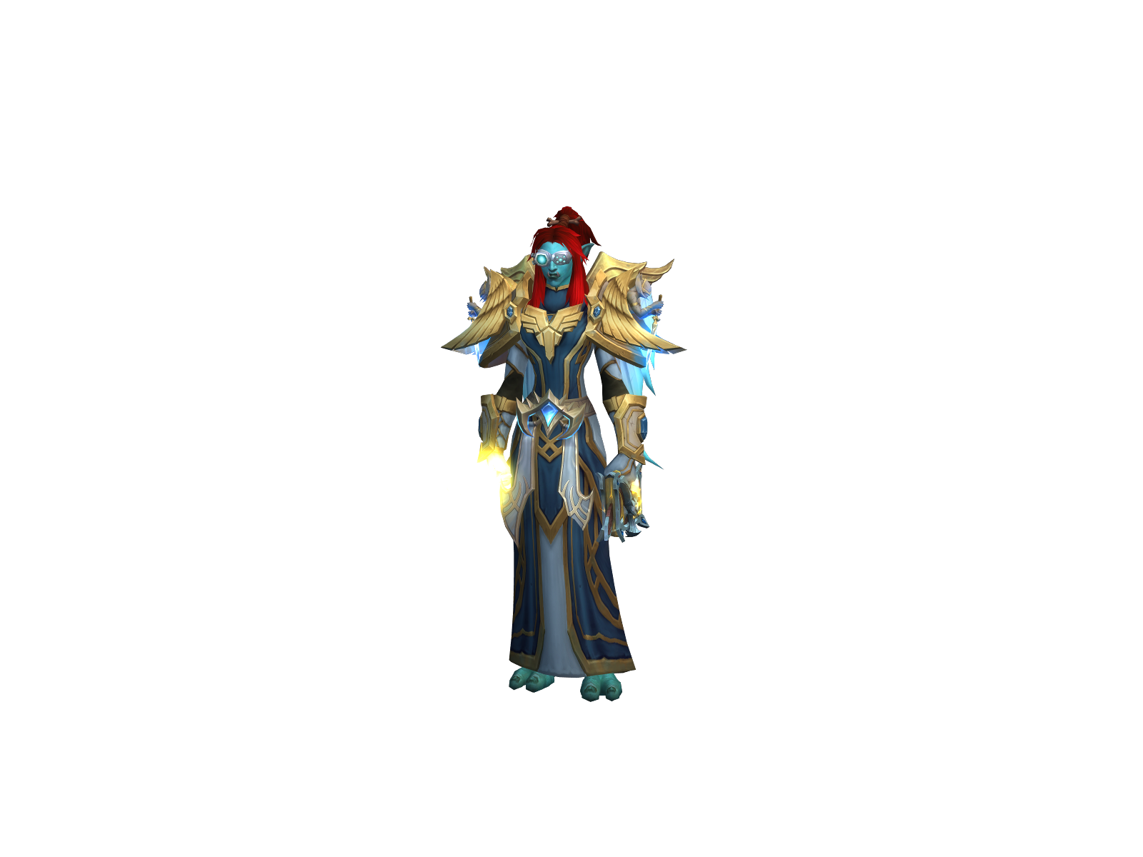 Reverendbod 3D character render