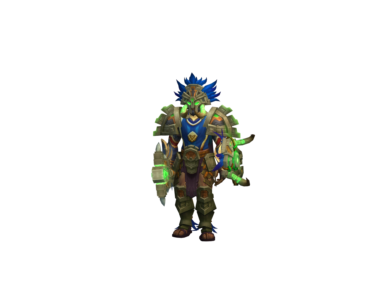 Zbpally 3D character render