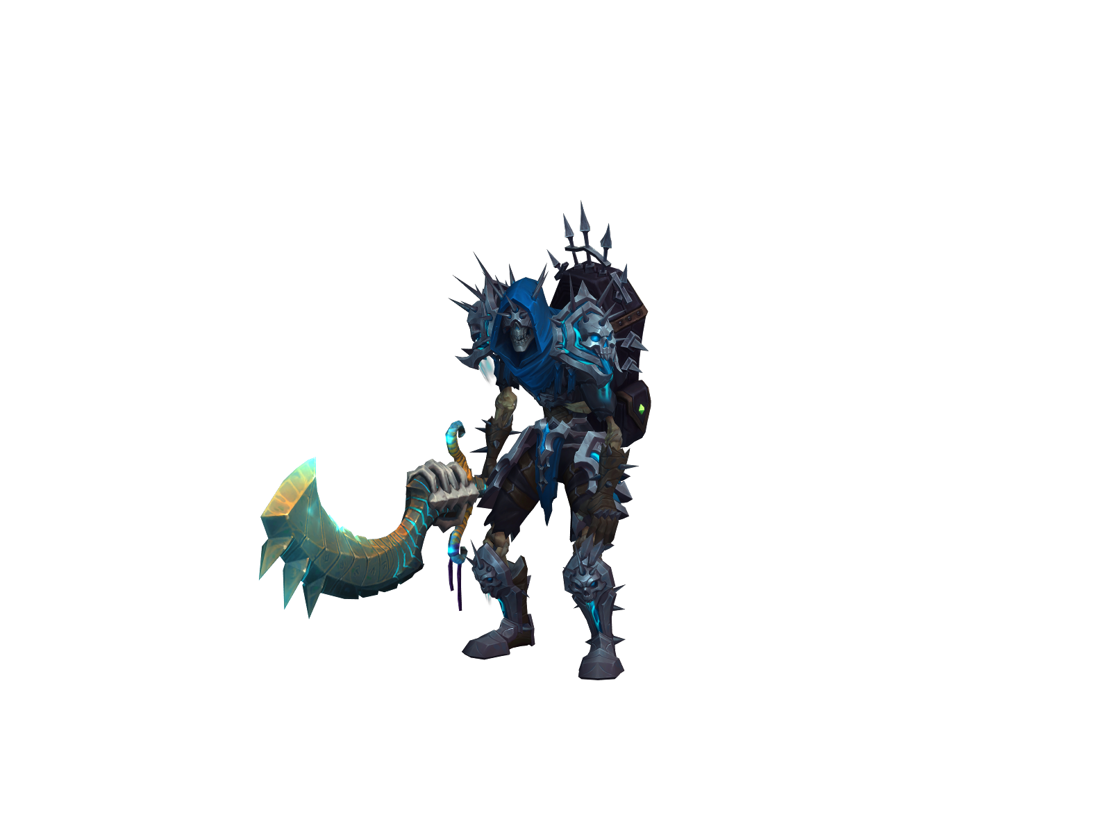 Geißel 3D character render