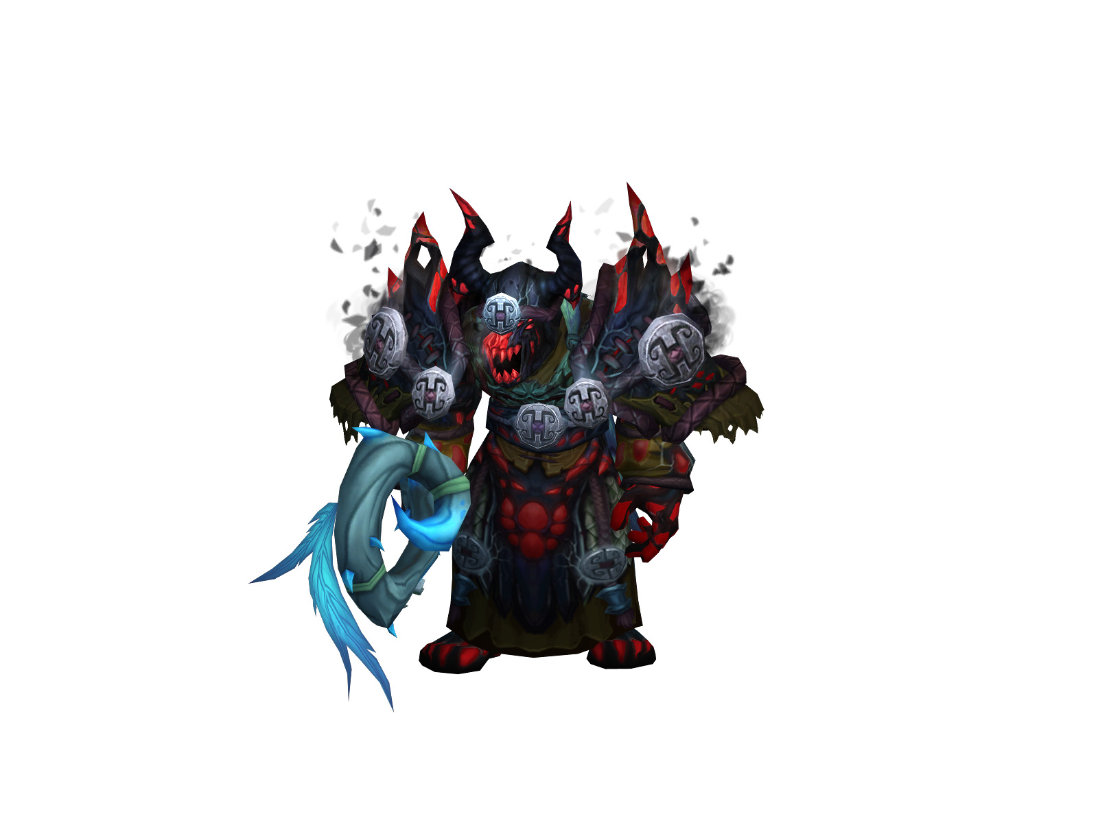 Xerozus 3D character render