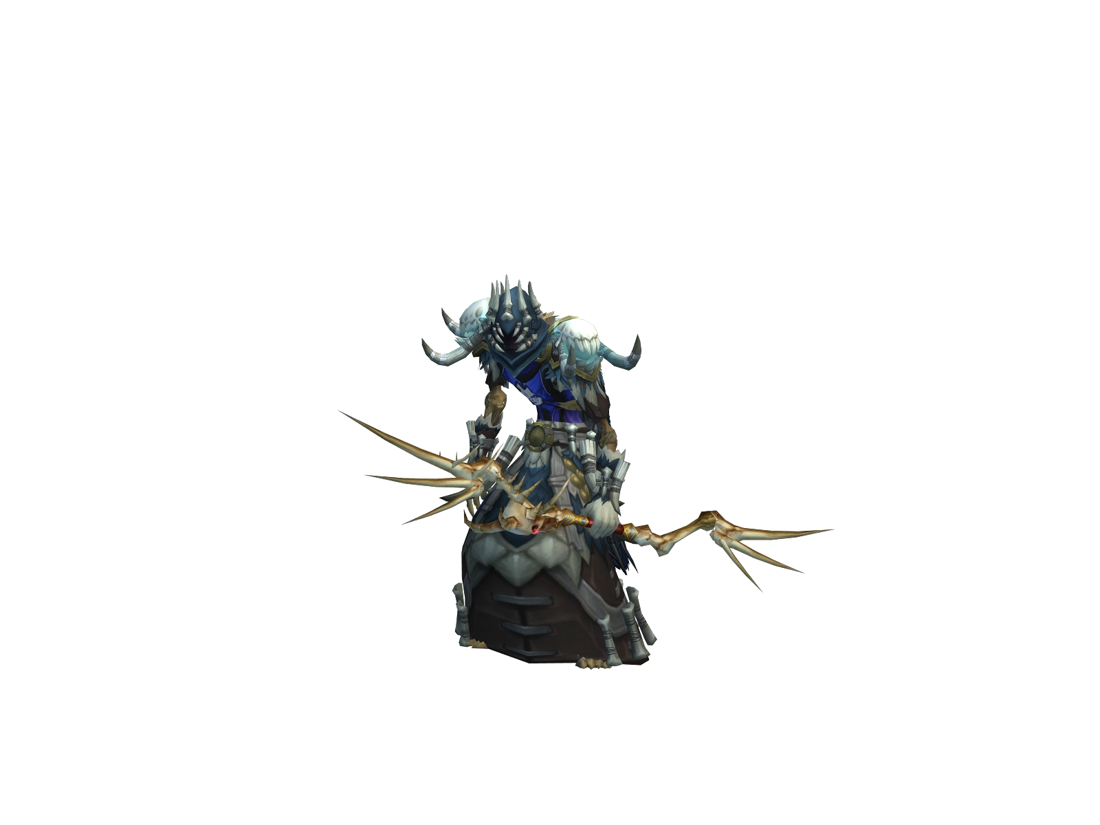 Nothìng 3D character render