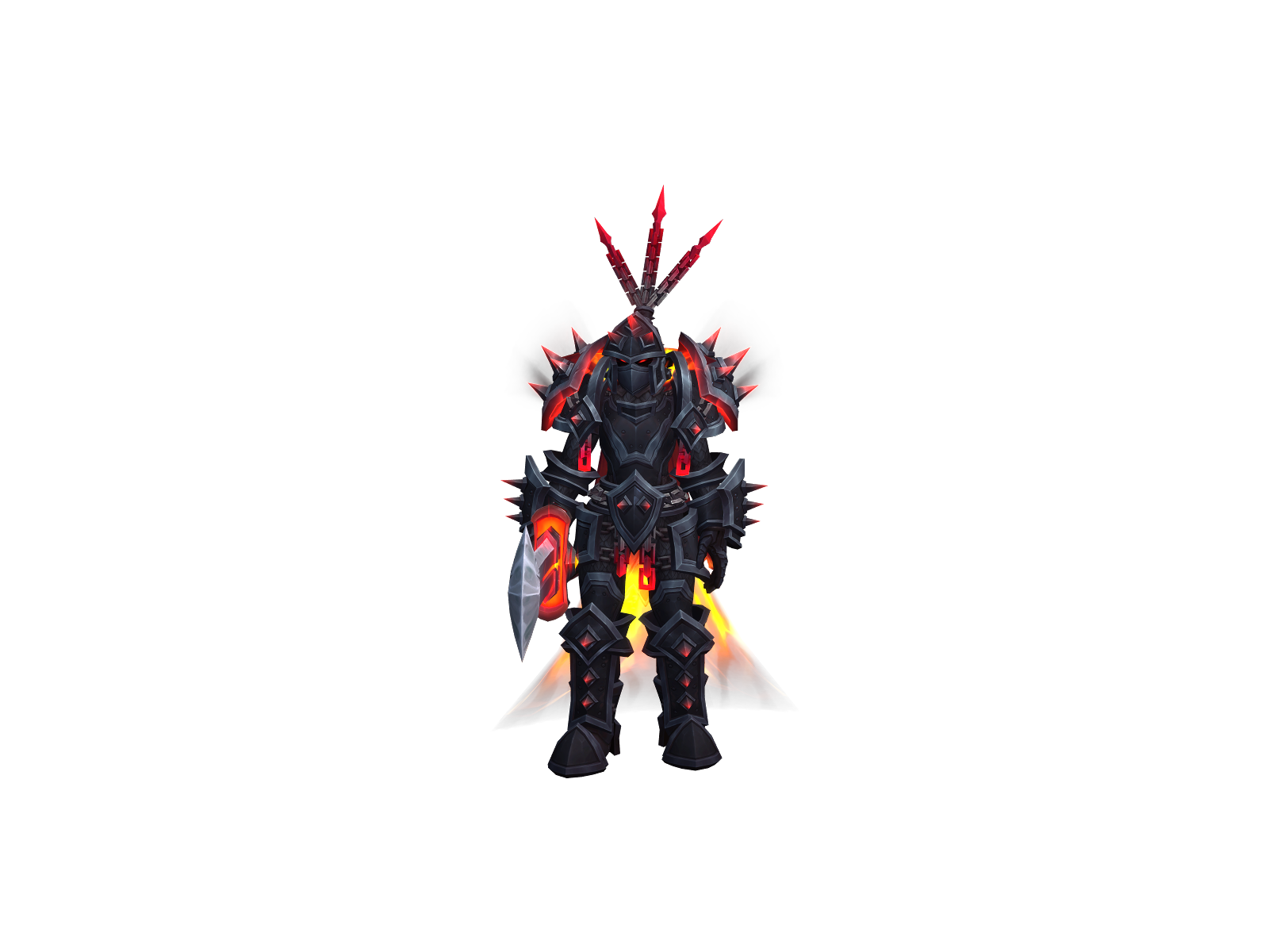 Garoch 3D character render
