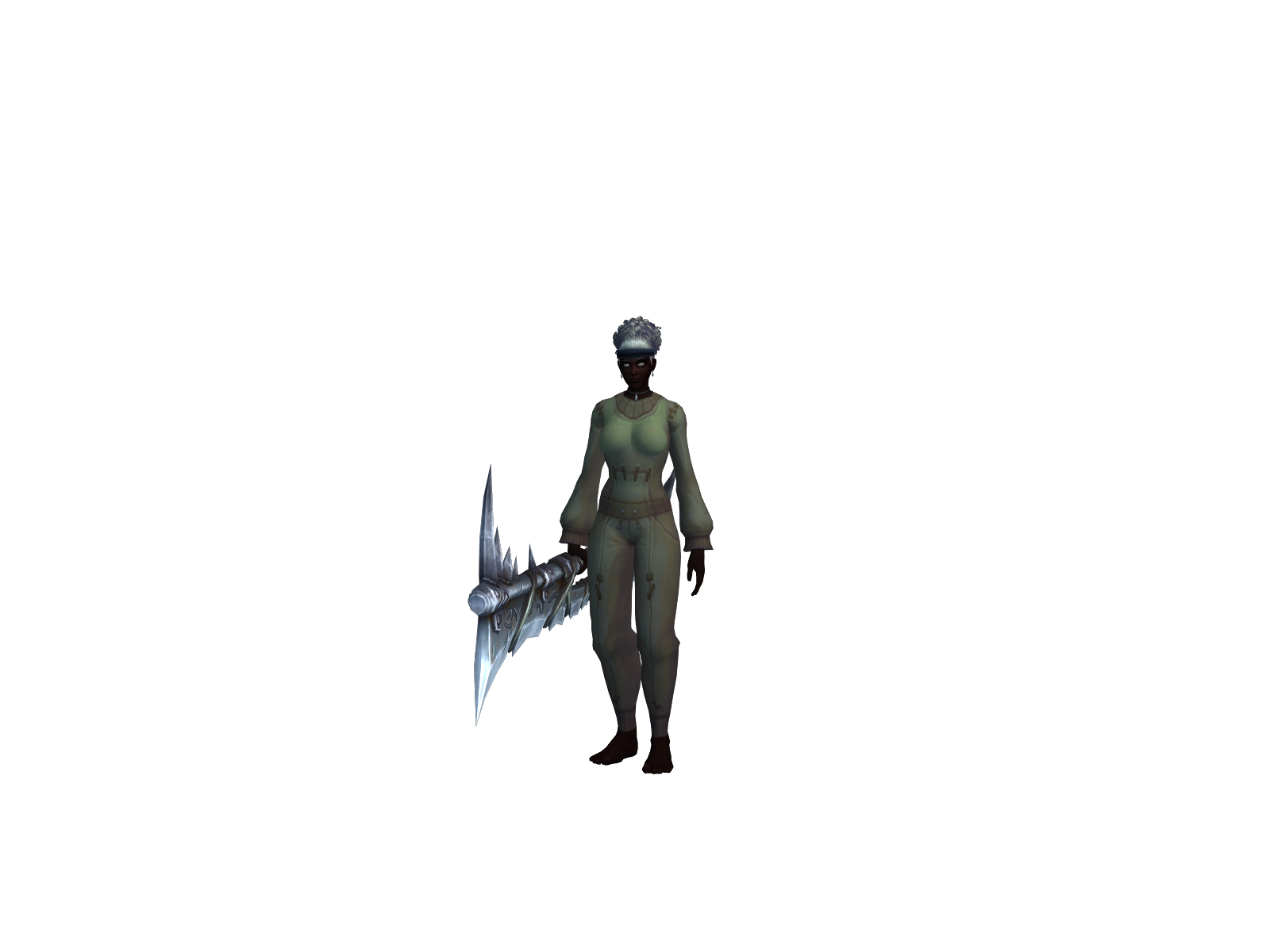 Jiko 3D character render