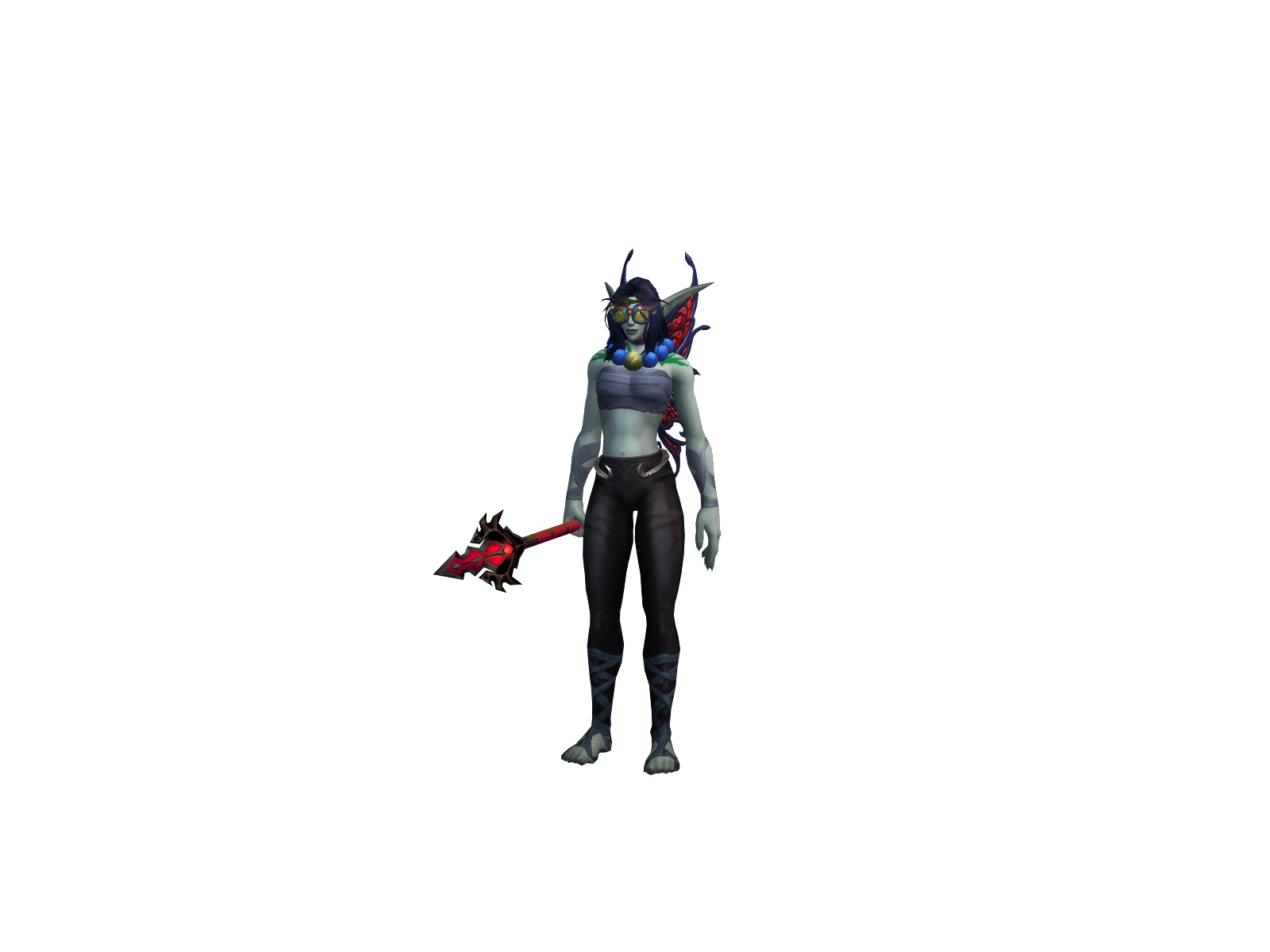 Lewdfists 3D character render