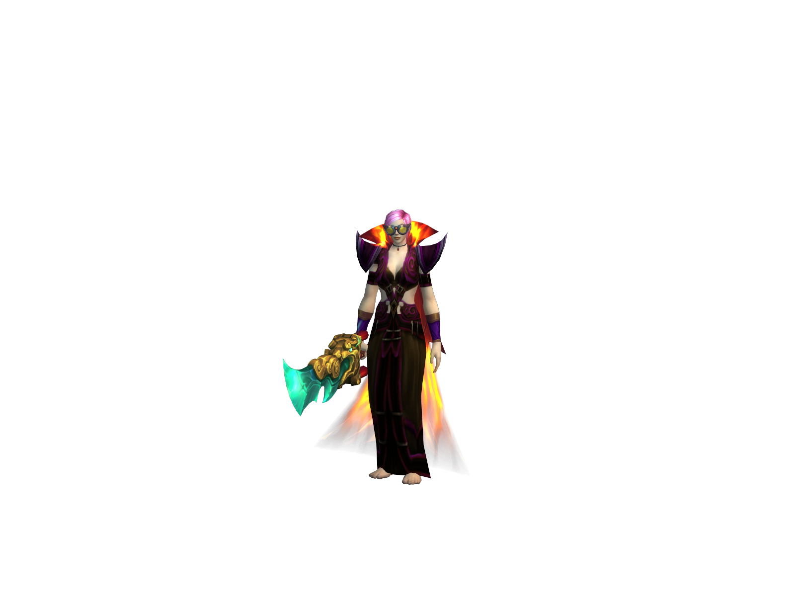 Lokebanana 3D character render