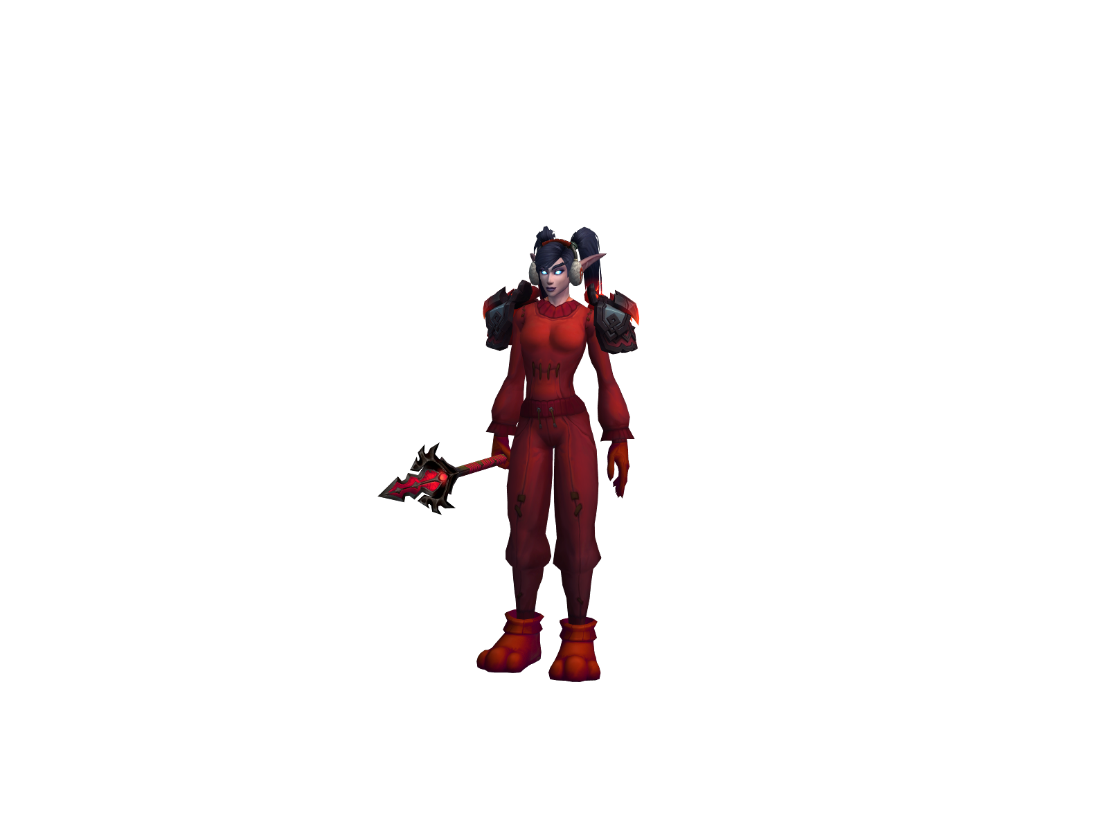 Meowner 3D character render