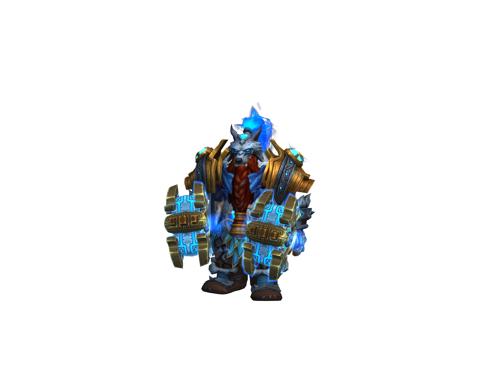 Fountainhead 3D character render