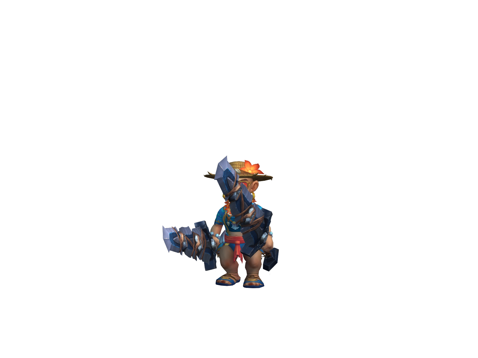 Vexian 3D character render