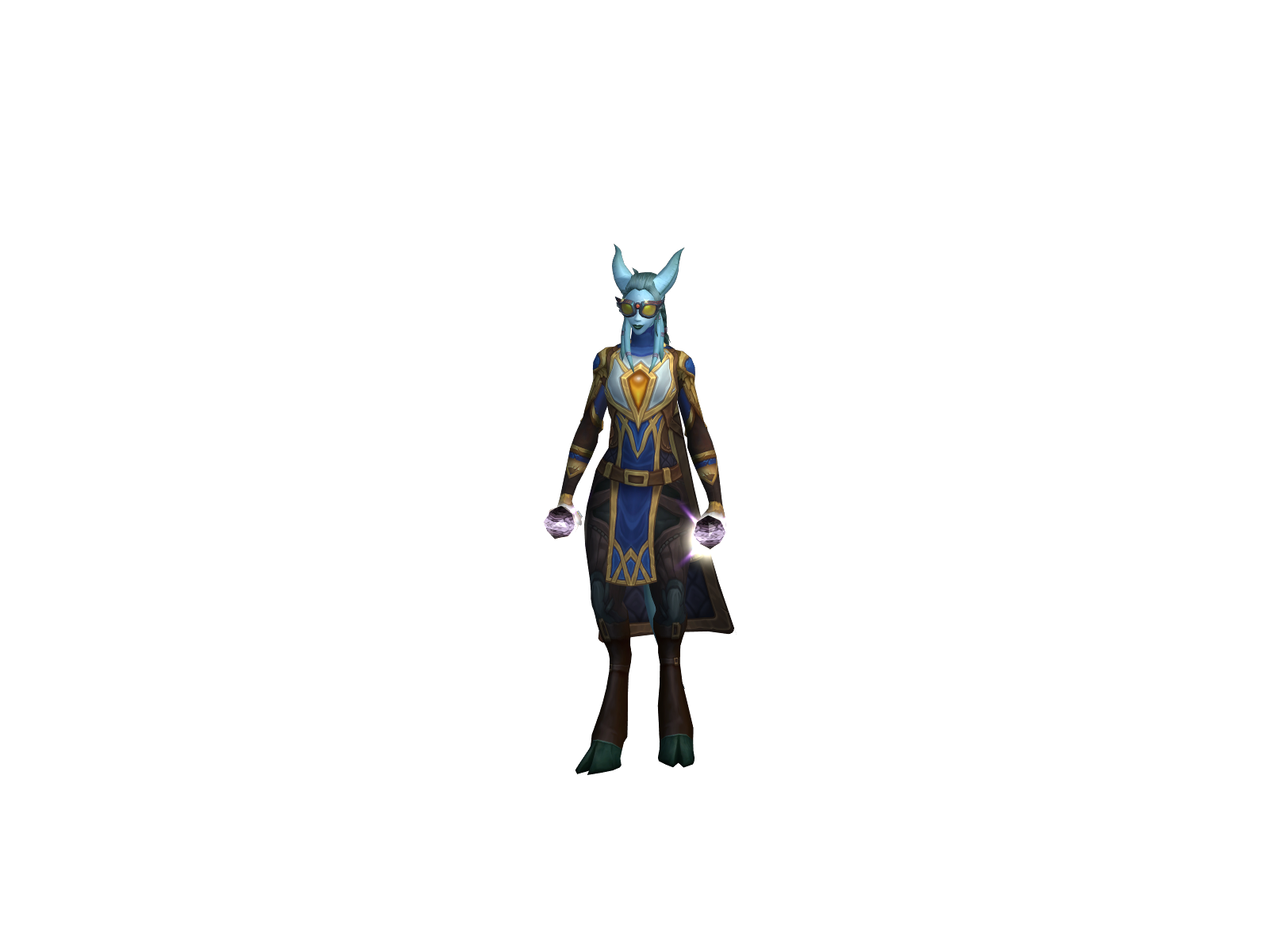 Aahria 3D character render